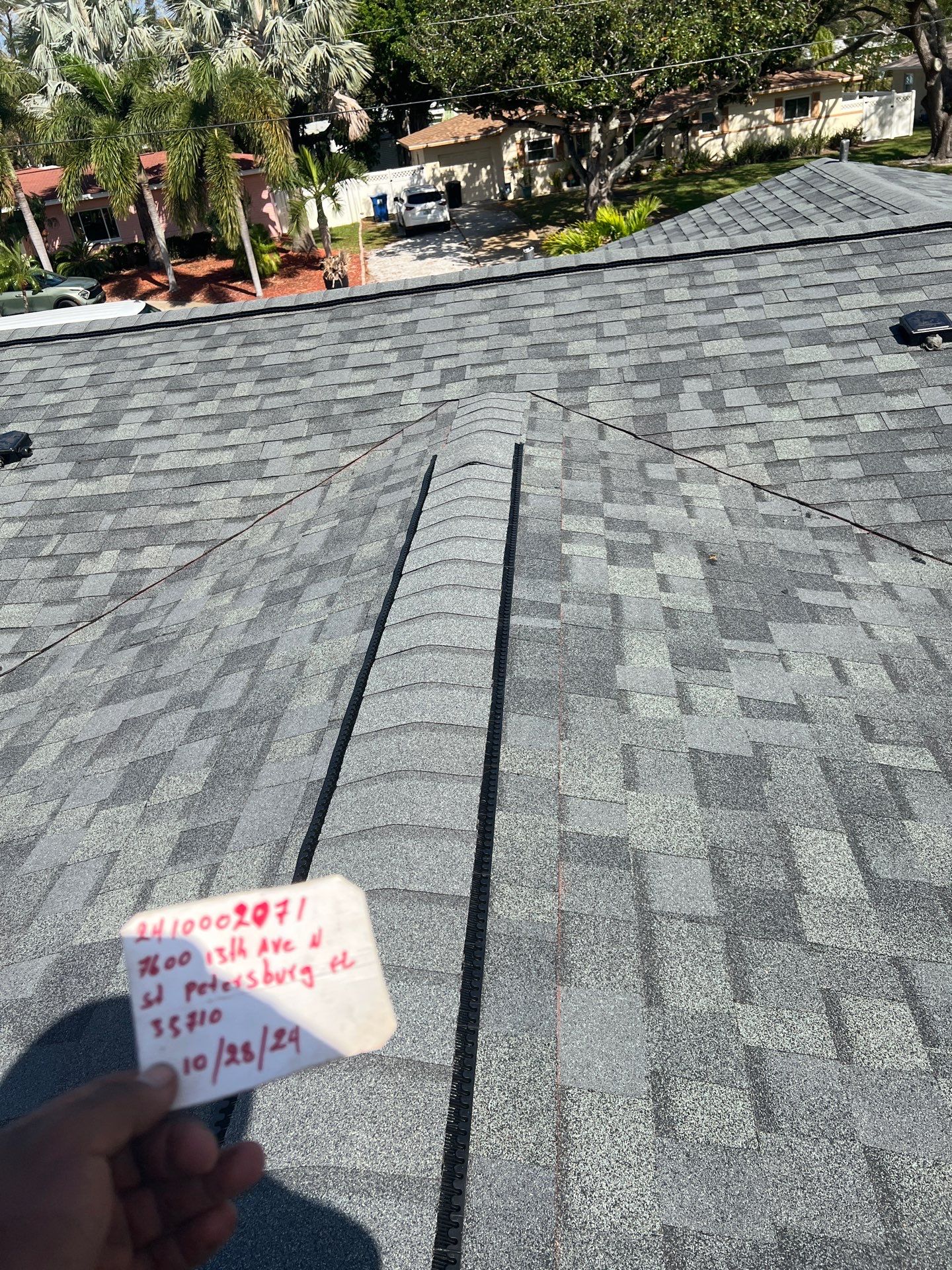 Project in St. Petersburg 33710 by Mitchell Roofing Company LLC 