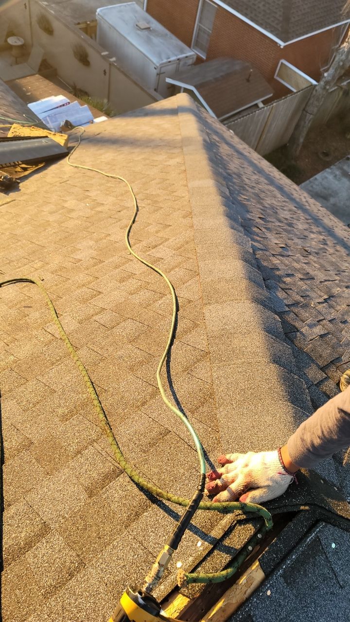 Residential Roofing Installation using Roof Replacement by American Roofing & Construction LLC