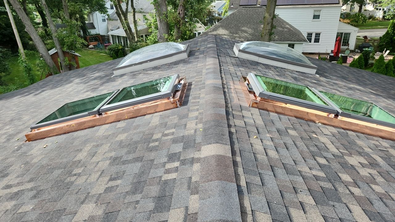 Residential Roofing Installation using Owens Corning TruDefinition Duration Designer - Black Sable by A Plus Exterior