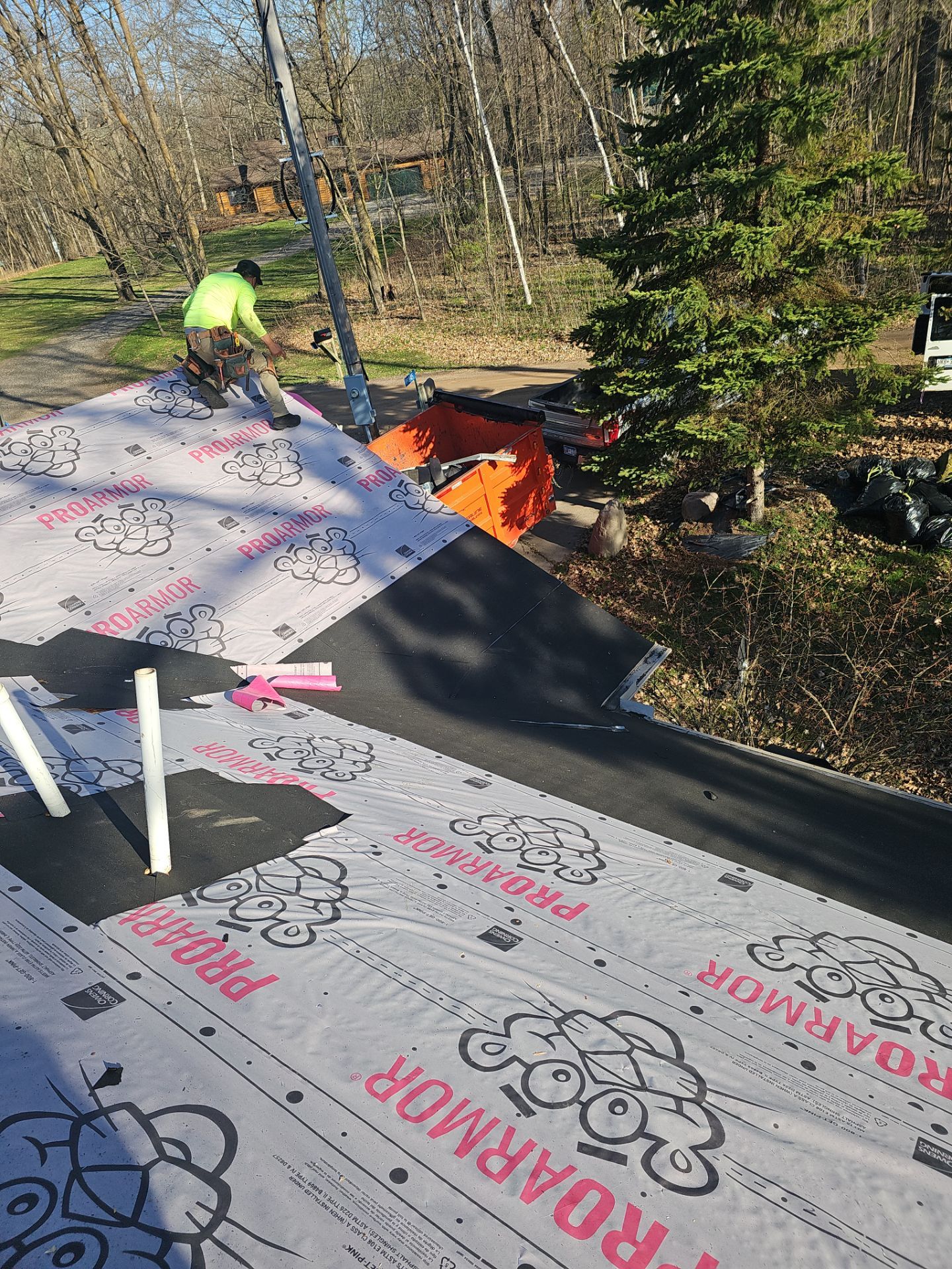 Project in Mora by CoMitted 365 Roofing & Exteriors 