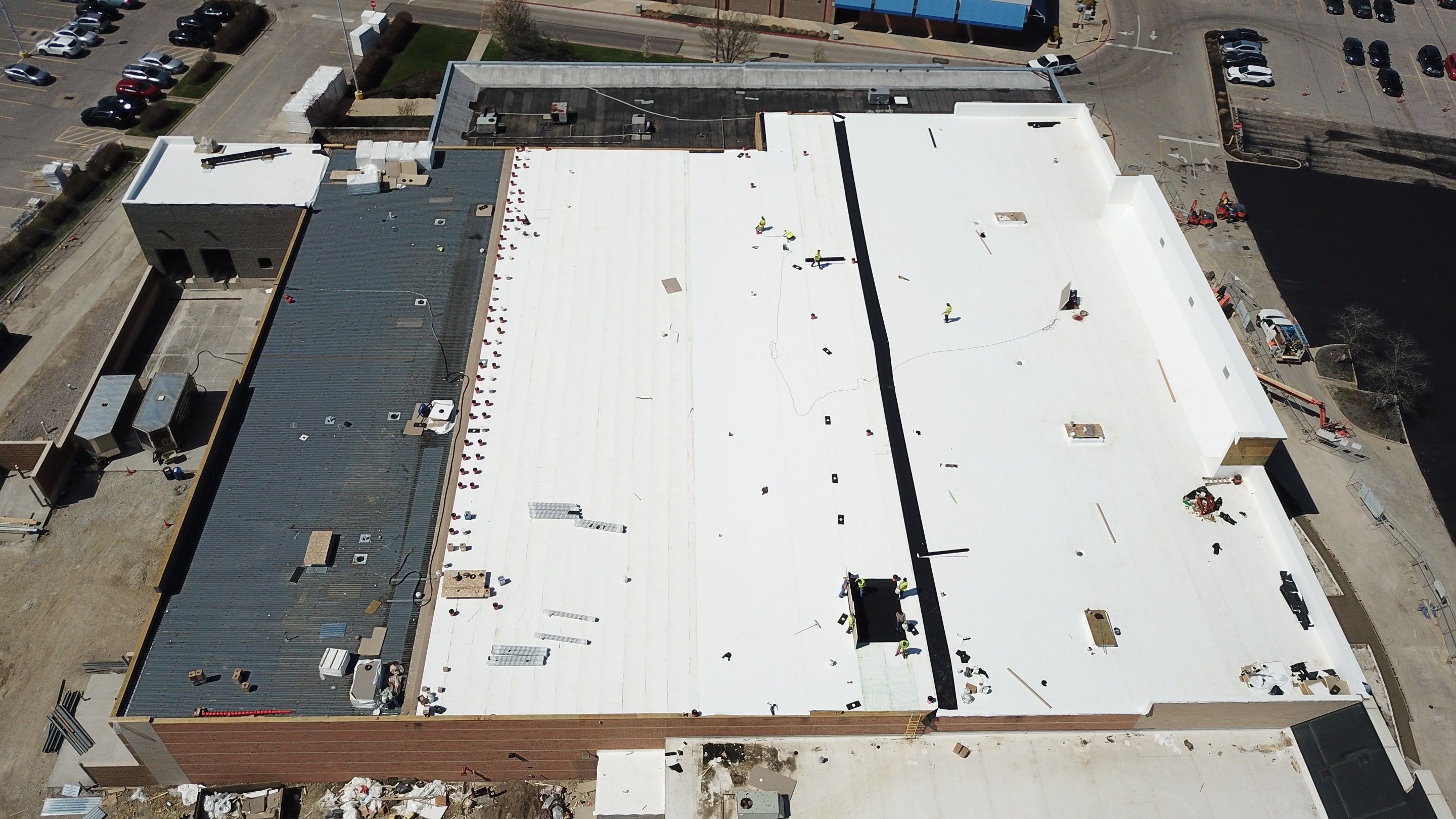 North Olmsted Ohio TPO Roof Install by Gold Star Roofing LLC 