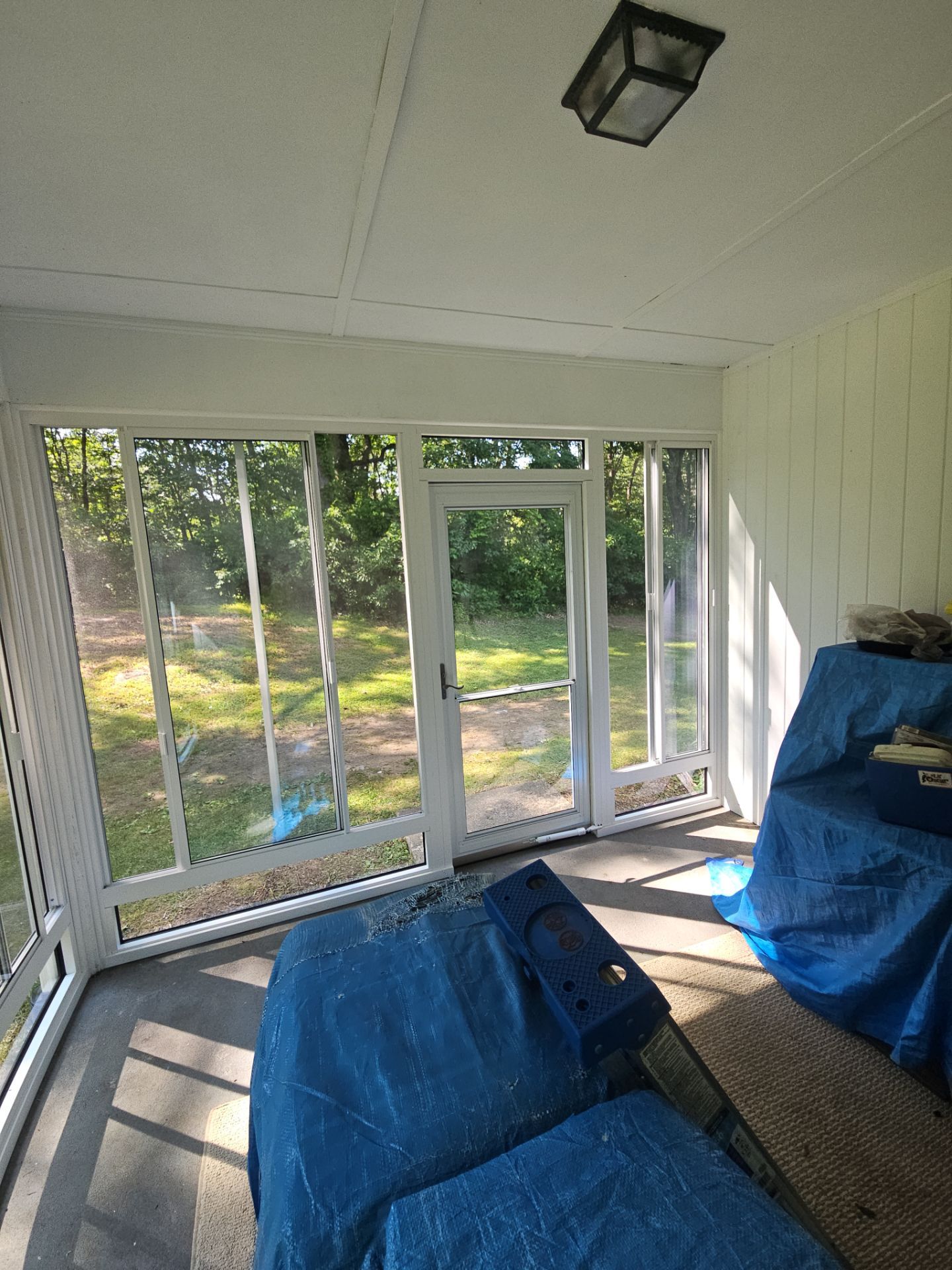Summer Space Porch Enclosure by DiGiorgi Roofing and Siding Inc