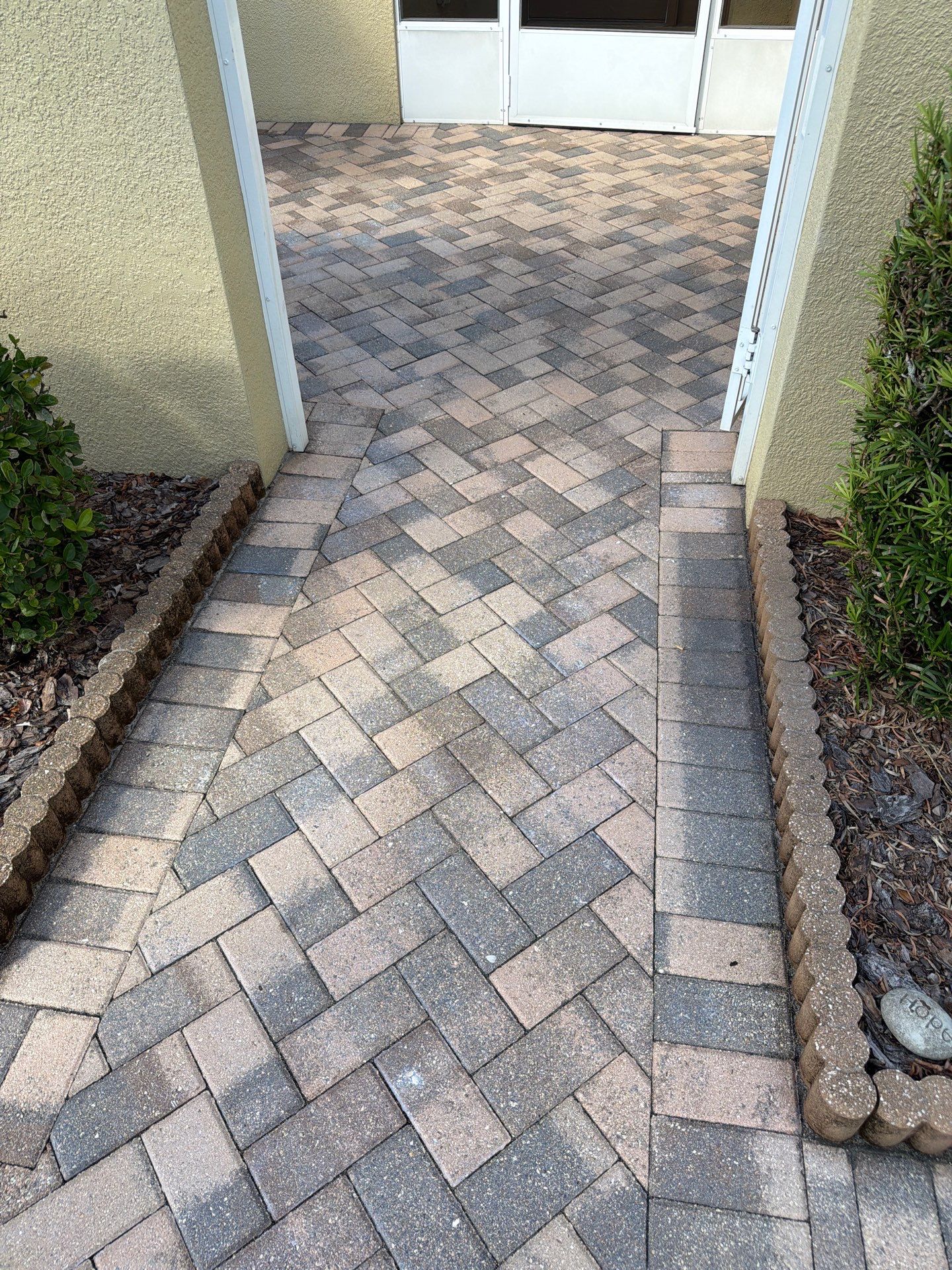 Full exterior surface restoration in Kingspoint Sun City Center by Supreme Paver Experts