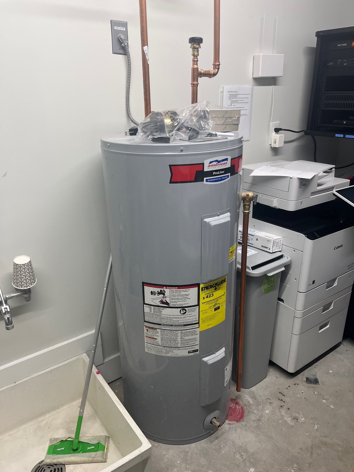 Electric Water Heater Replacement Installation – Salem, MA by FAGONE MECHANICAL