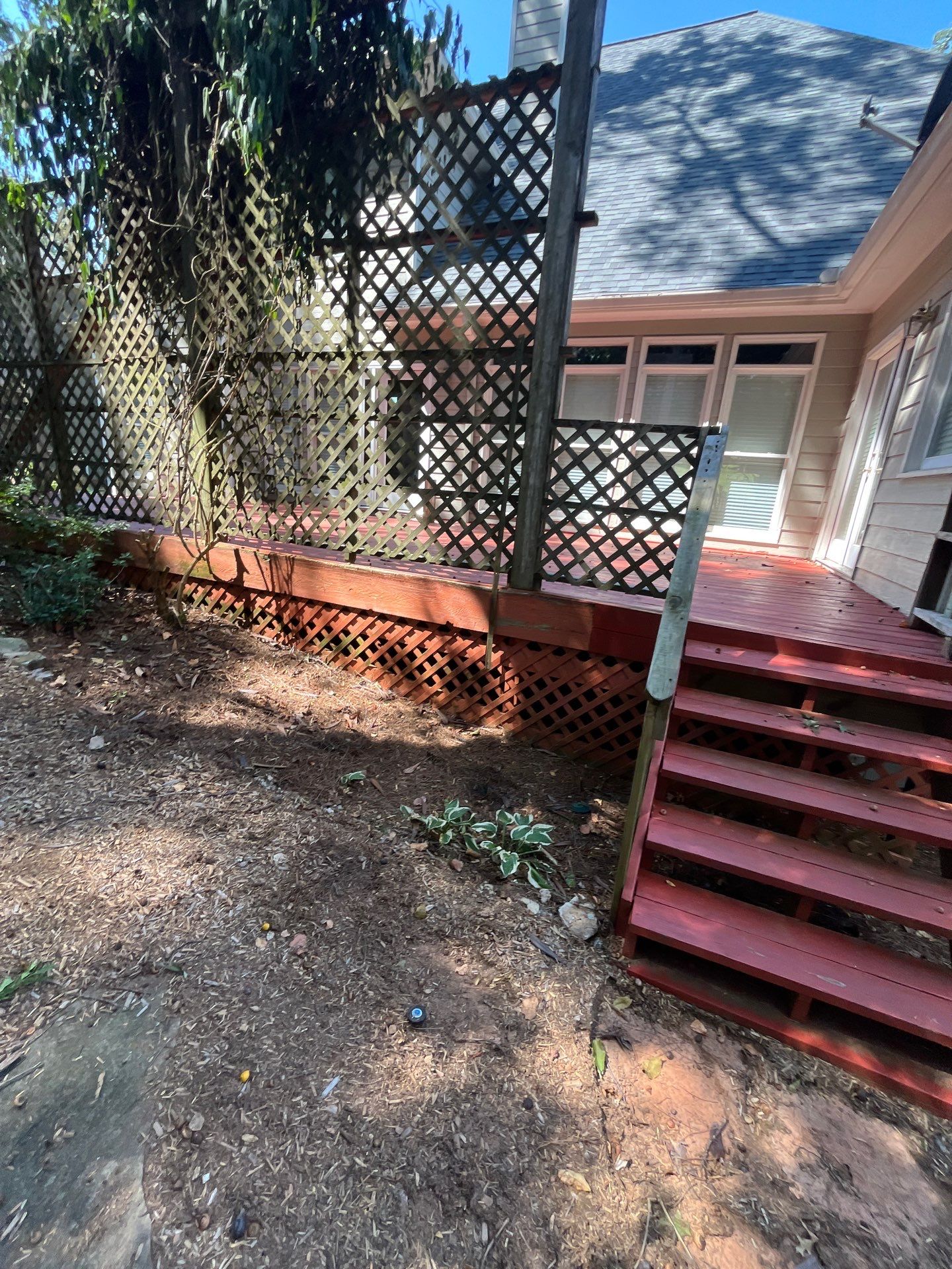 Marietta, GA Color Plus Siding Installation and Deck Build by Nelson Exteriors 