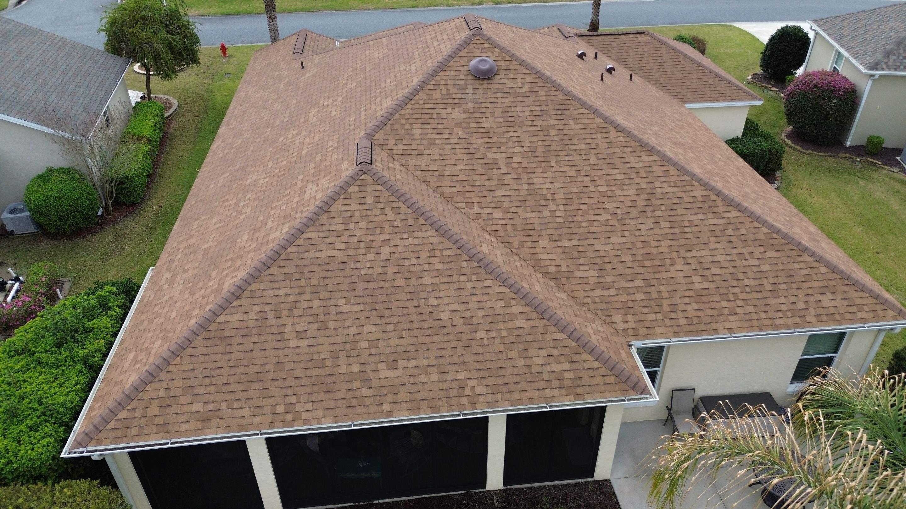 Desert Tan Reroof in The Villages, FL by Brehm Roofing