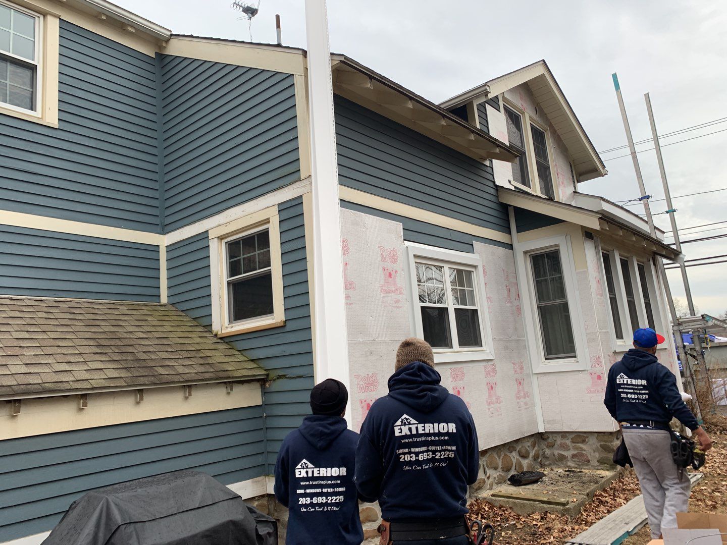 Siding Installation using Exterior Portfolio  by A Plus Exterior