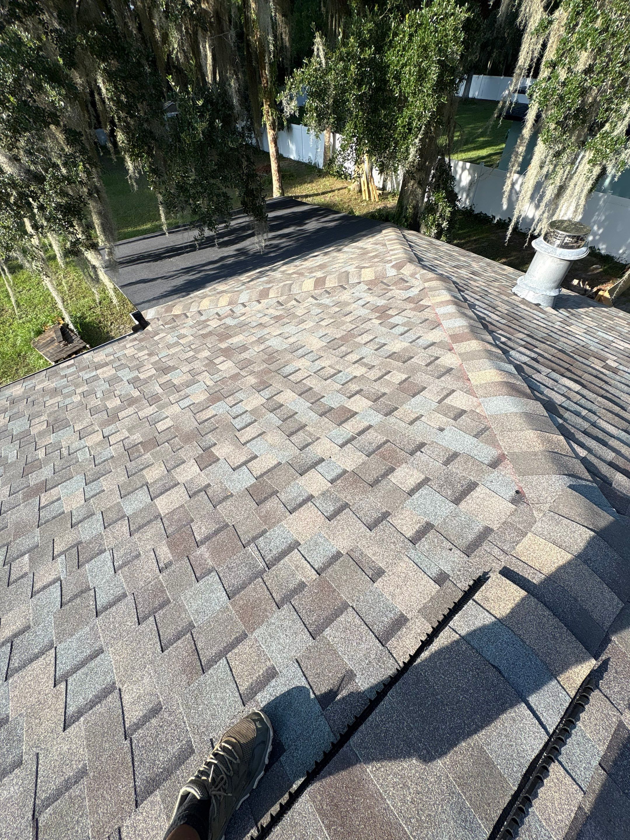 DeBary Residential Roof Replacement with Atlas Pinnacle Shingles and Wood Repair by Pinnacle Roofing Group