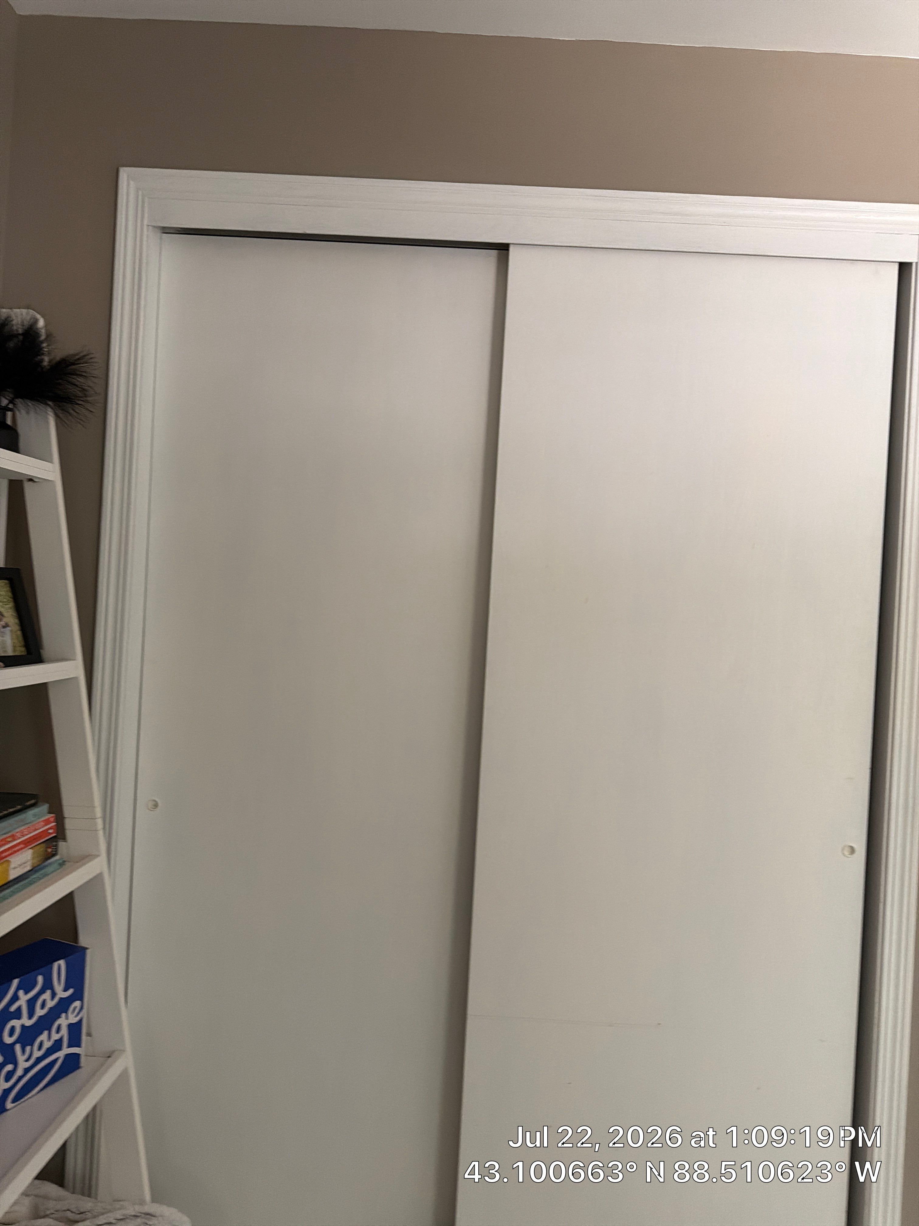 Sliding Closet Door Installation and Interior Painting in Oconomowoc by CompanyCam Sales Demo