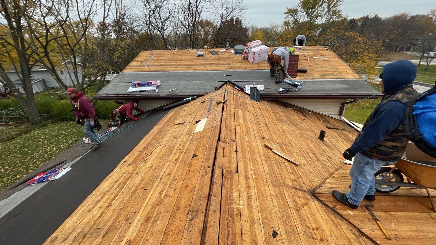 Residential Roofing Installation using GAF Timberline HDZ by Pro Home Services Inc
