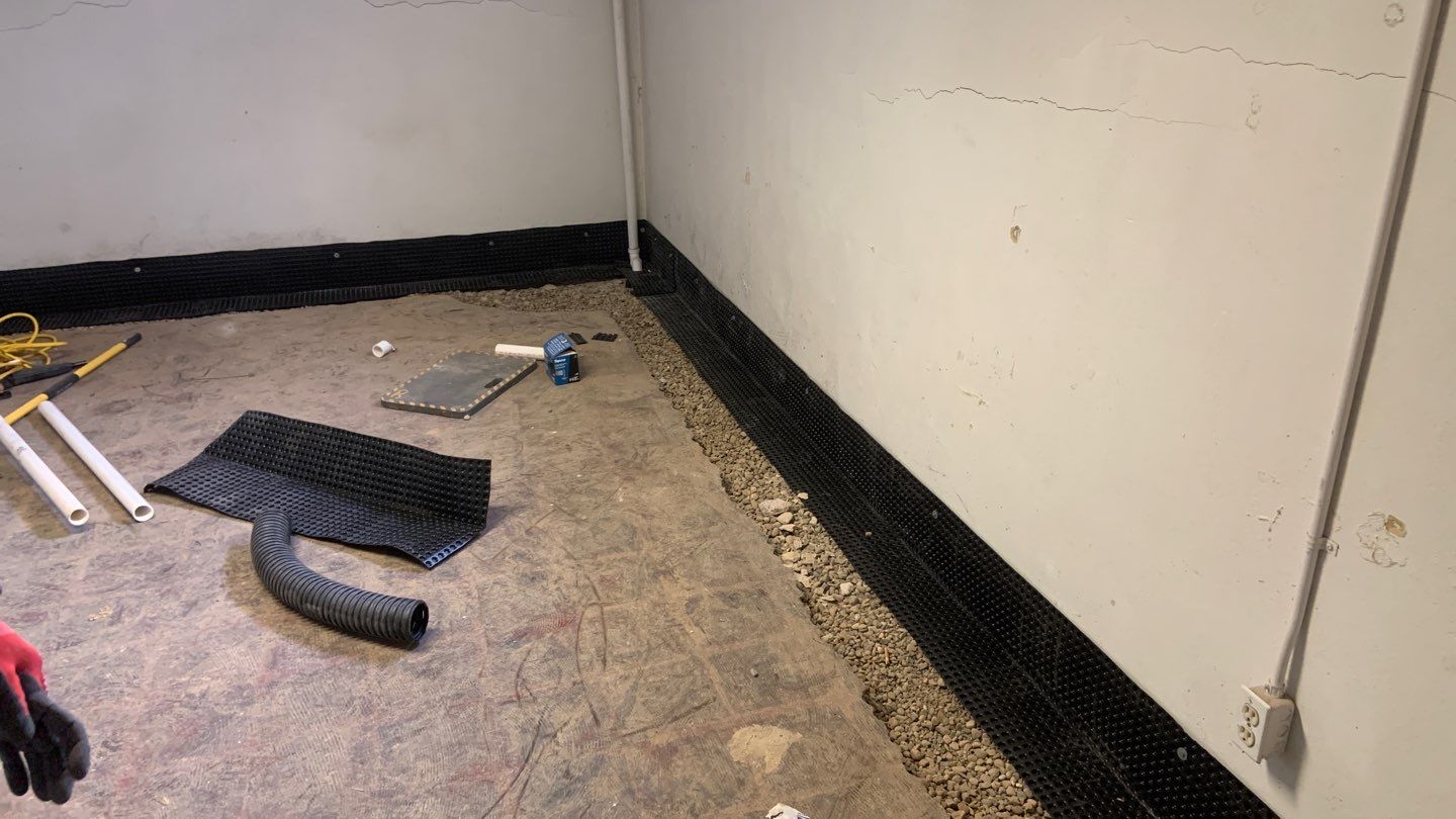 South Minneapolis Drain Tile by Waterproofing Northeast
