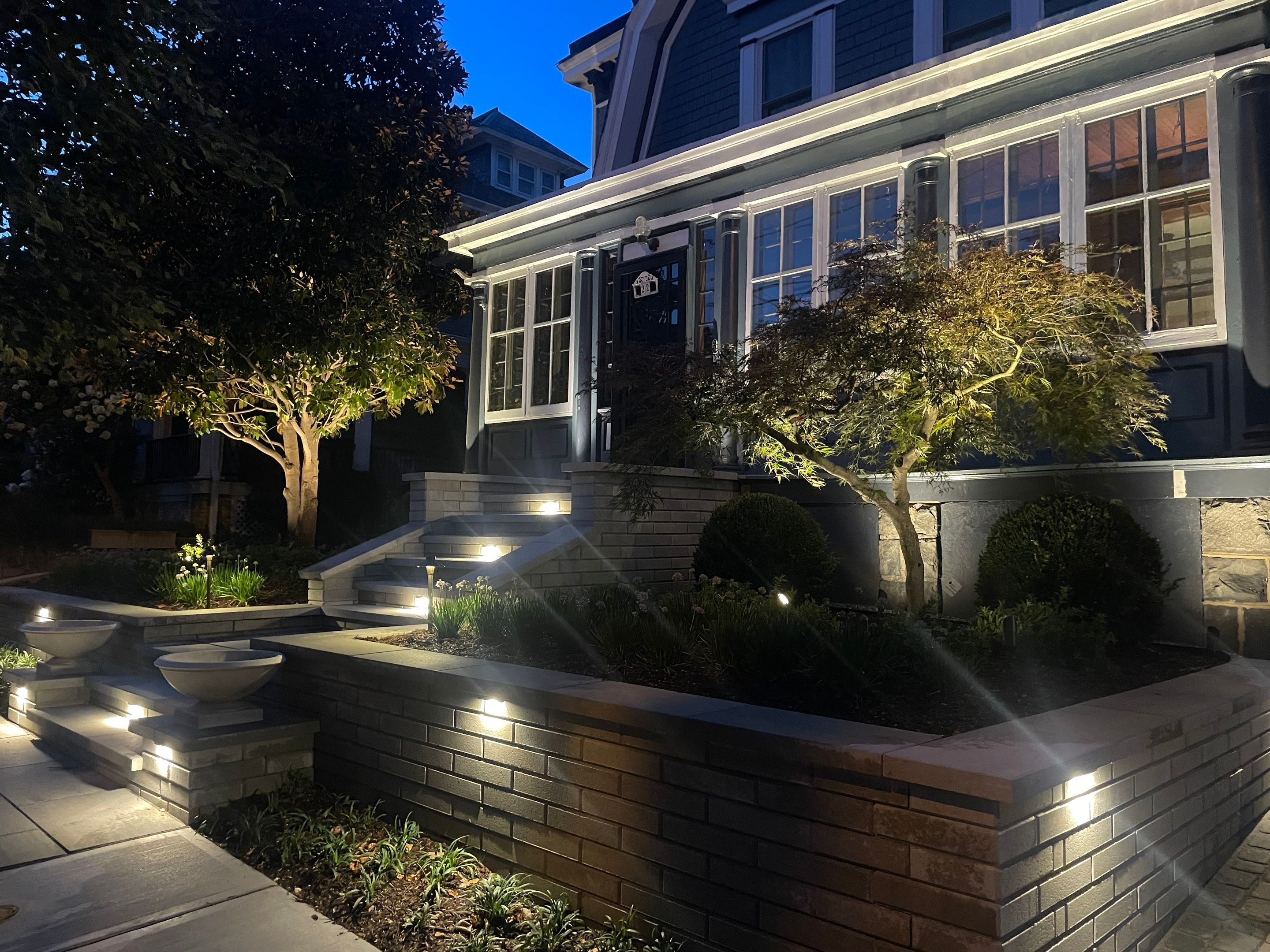 Project in Weehawken Township, NJ by Yellow Wagon Landscaping
