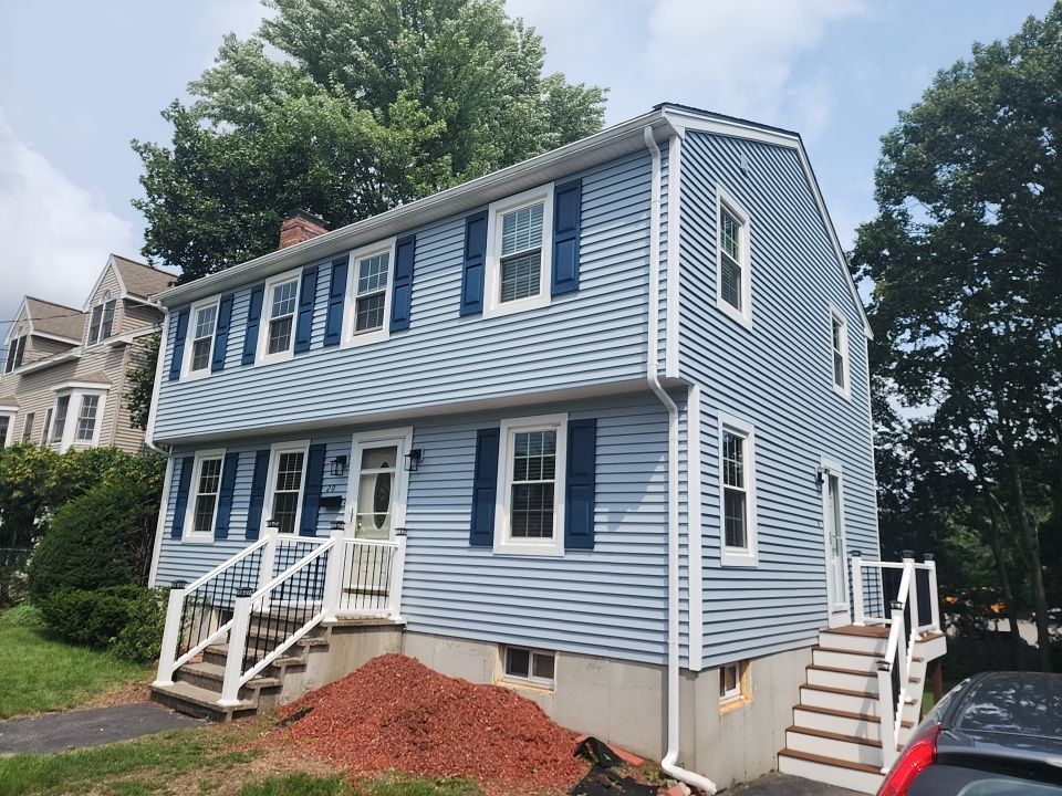 Deck and siding in newton, MA by UBrothers Construction