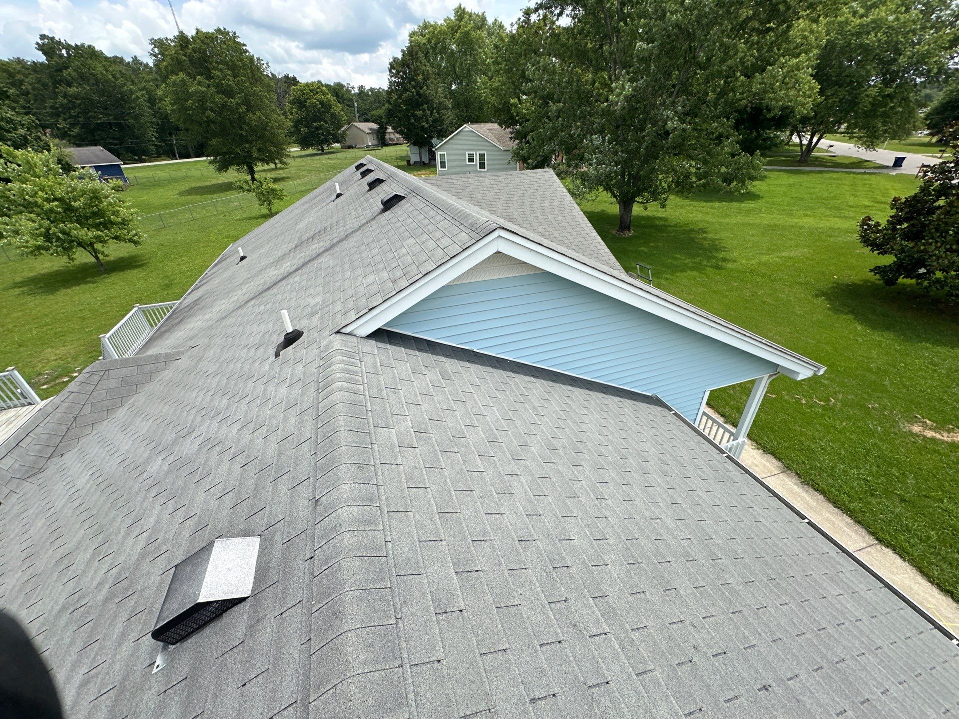 Solid Hail Damage - 3 Tab by Paragon Roofing