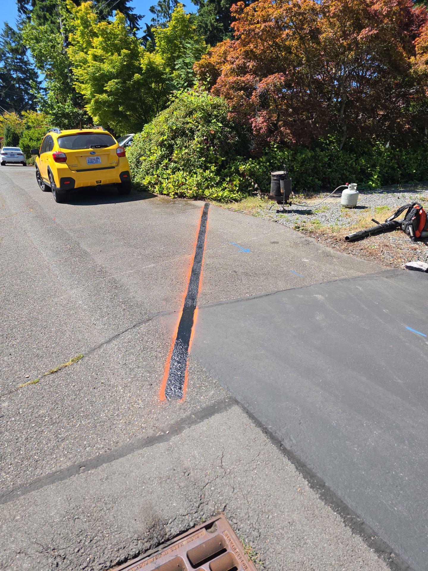 Sealcoat & Crack Fill Driveway Repair | Mukilteo  by Jireh Asphalt & Concrete Inc 