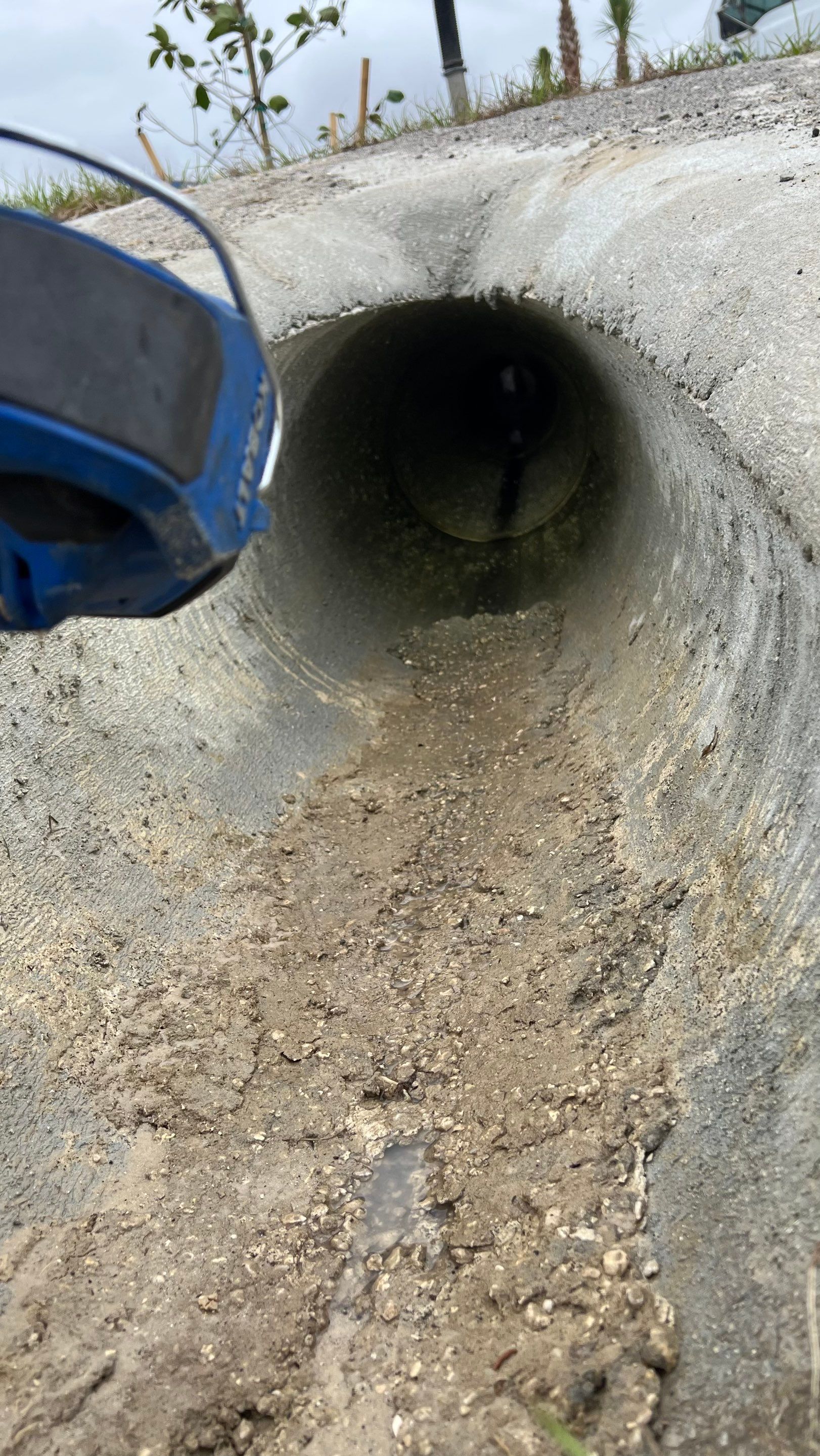 New Construction Storm Drain System Cleaning by APS Power & Water