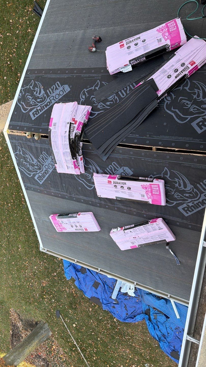 Roof Replacement using Owens Corning Onyx Black by 180 Contractors