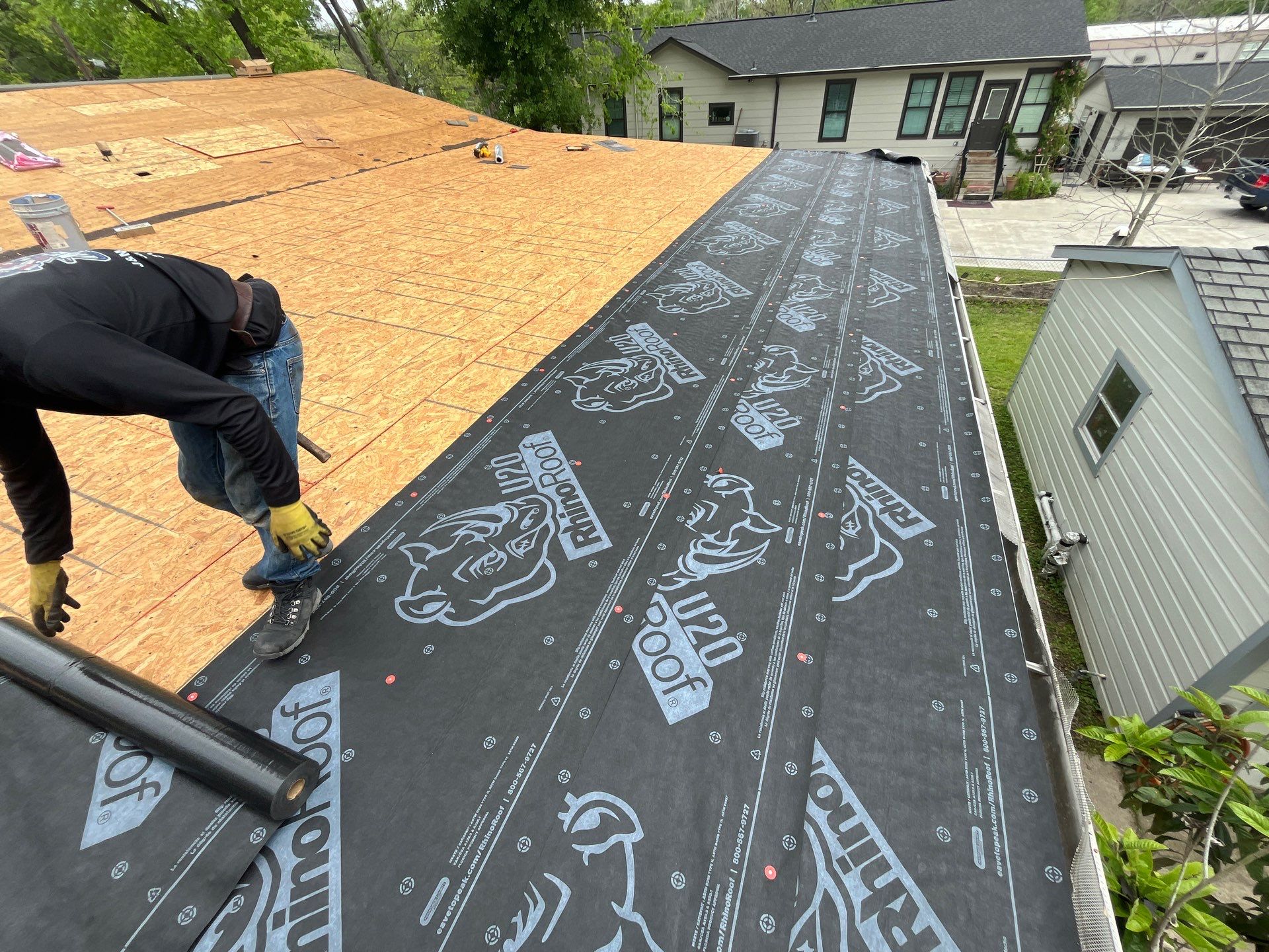 Residential Roofing Repair using Owen's Corning Duration (Lifetime) Shingles by Roof Repair Services LLC