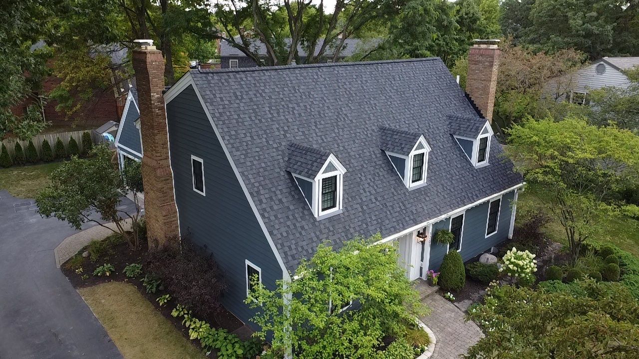 Residential Roofing Installation using James Hardie Fiber Cement Lap Siding and Certainteed Landmark Pro Shingles by Best Exteriors Inc