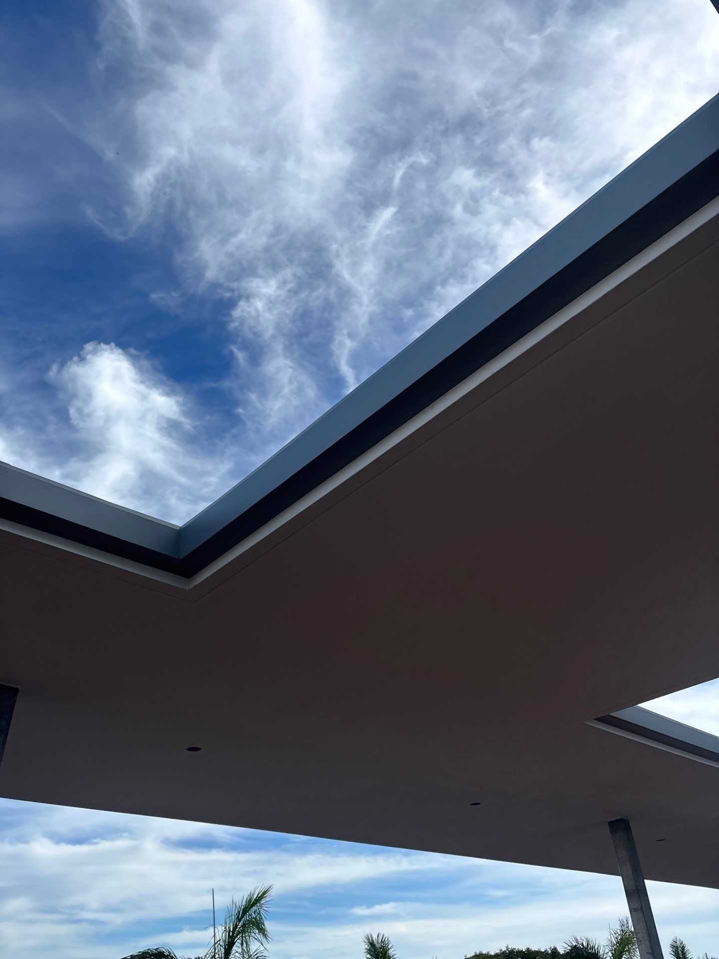 Commercial Roofing Installation with Soprema Membrane at Doral Library by AJF ROOFING INC