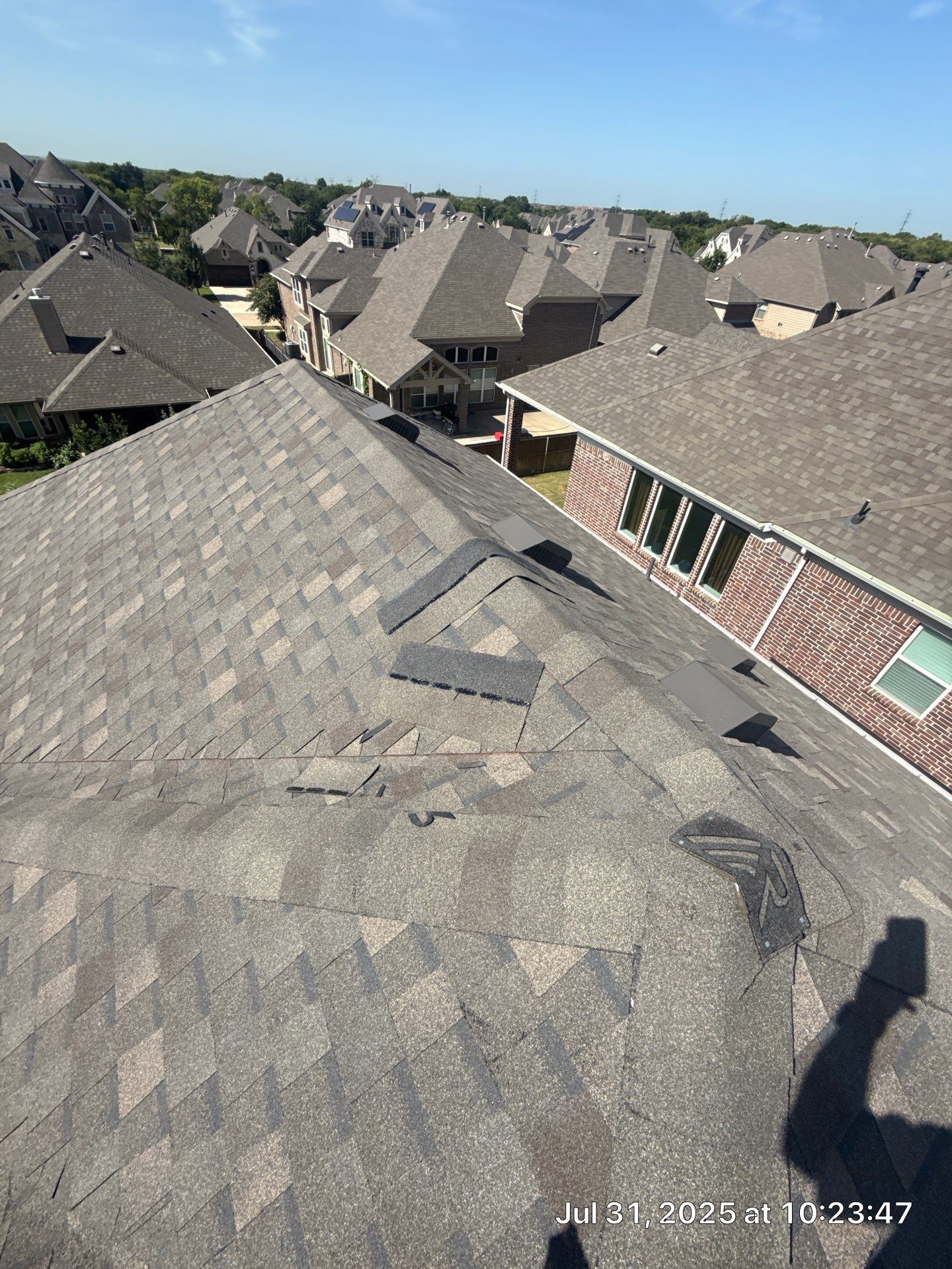 Residential Roof Replacement using ATLAS PROLAM WEATHER WOOD by Elite Roofing LLC