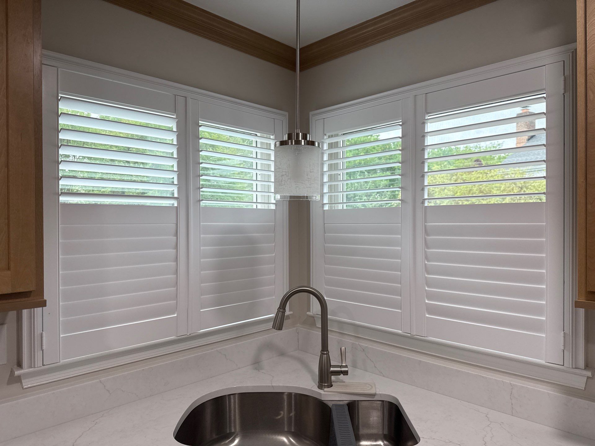 Shutter Project in Waldorf, MD by Southern Maryland Custom Blinds