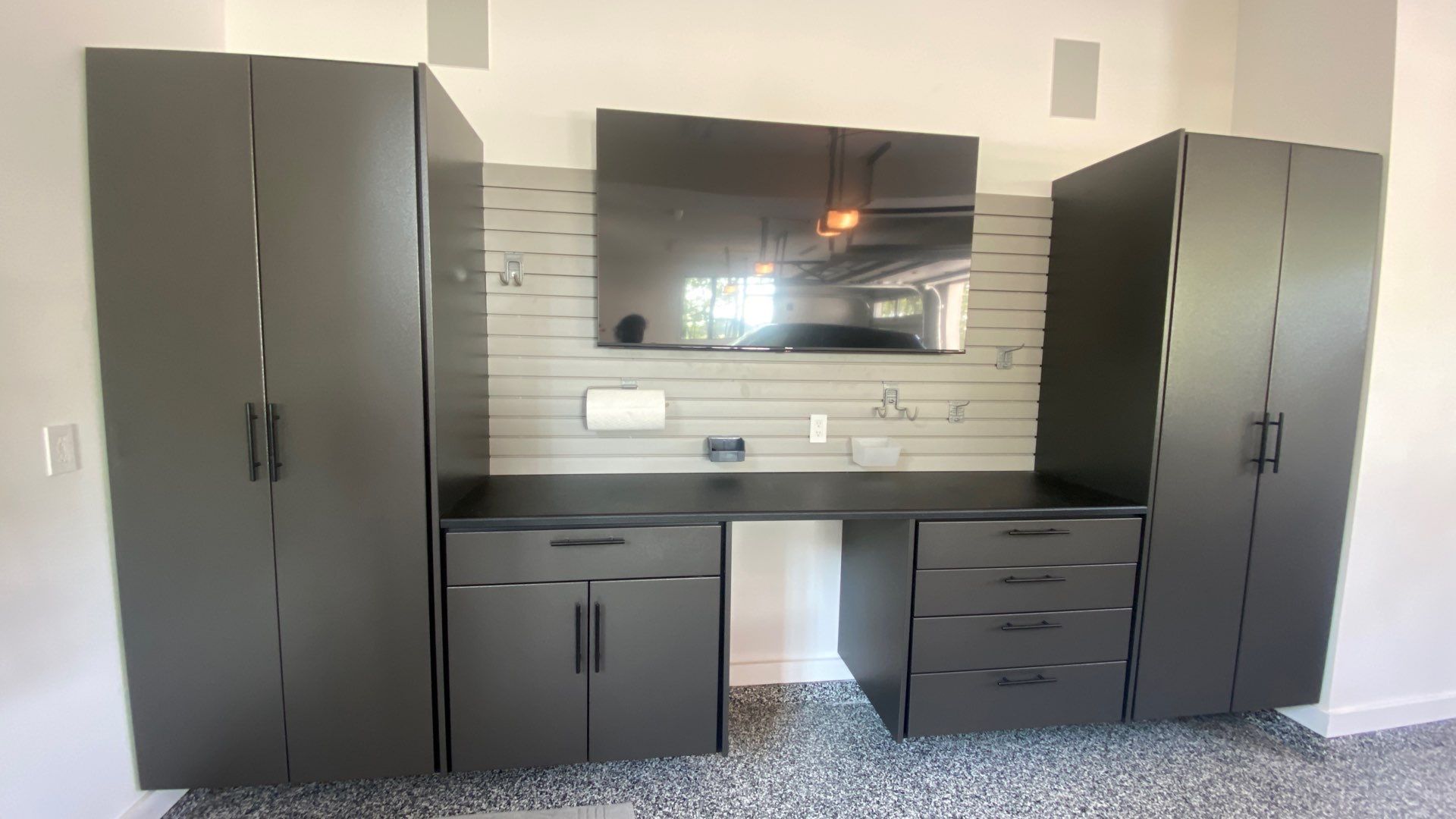 Rob N. upgrades his new garage! by Banner Garage