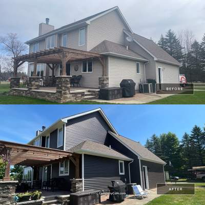 Siding Replacement using Certainteed Restoration Classic D4