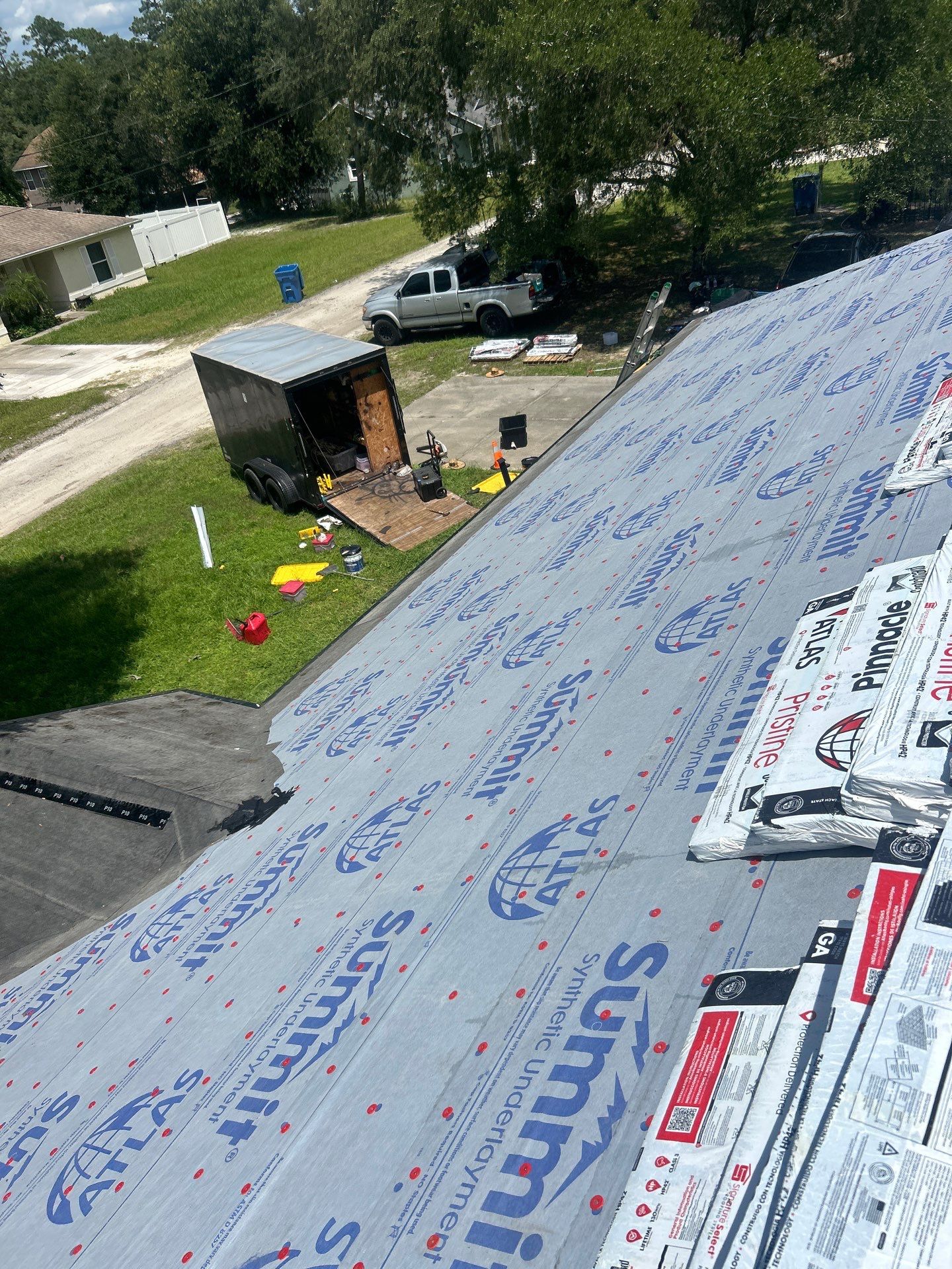 Residential Roofing Installation in Orange City Featuring Pinnacle Pristine Shingles by Pinnacle Roofing Group