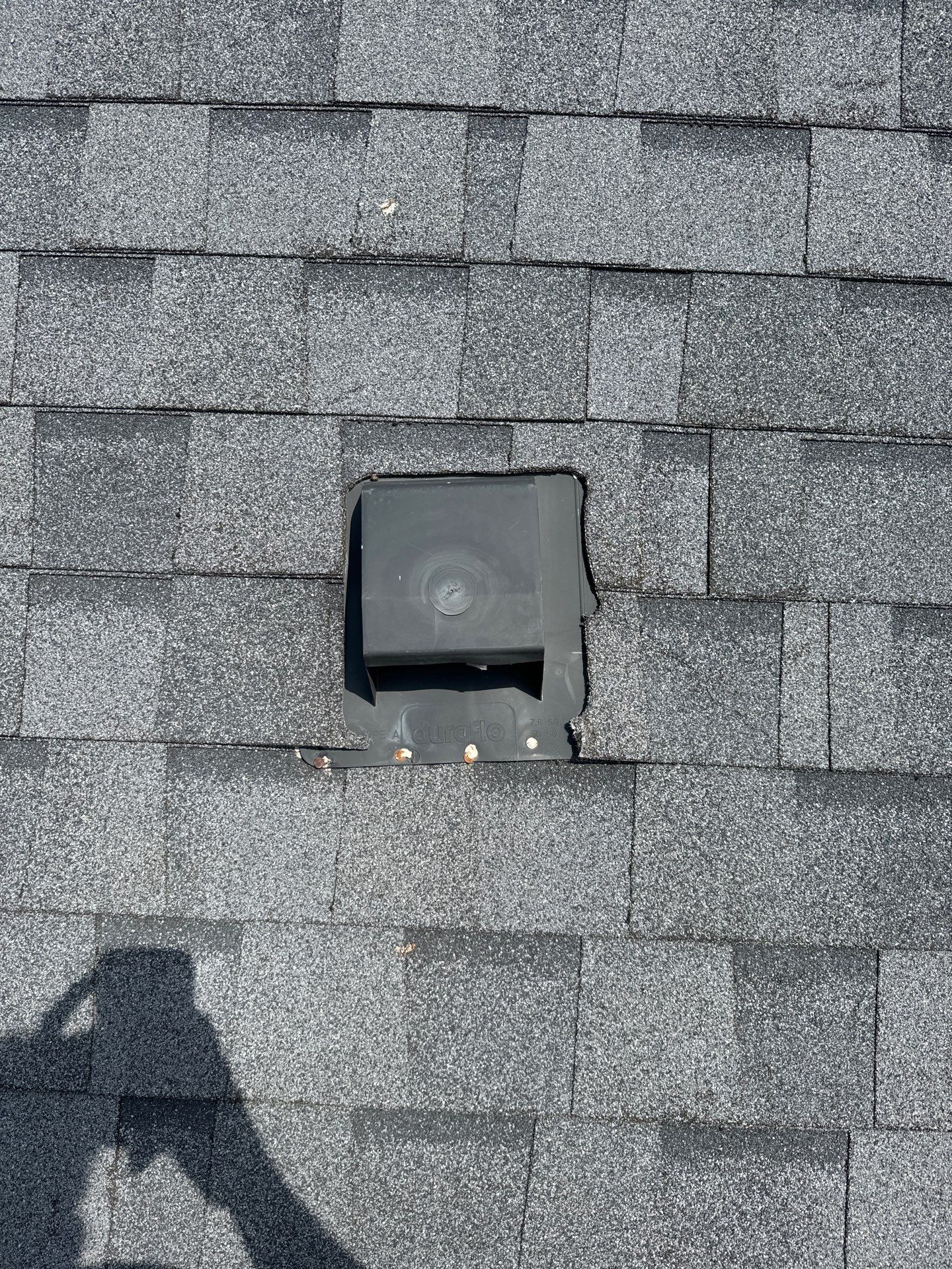 Hail Damage using Owen's Corning Duration (Lifetime) Shingles by Roof Repair Company