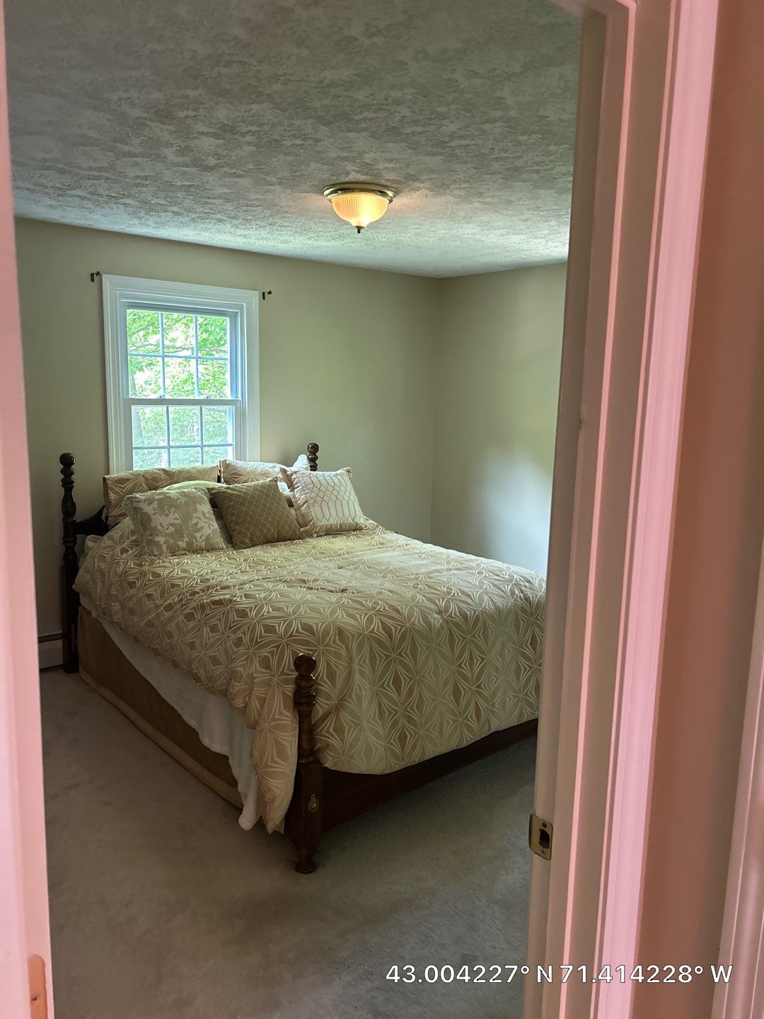 Interior Bedroom Painting and Drywall Repair in Manchester by The Persnickety Painters