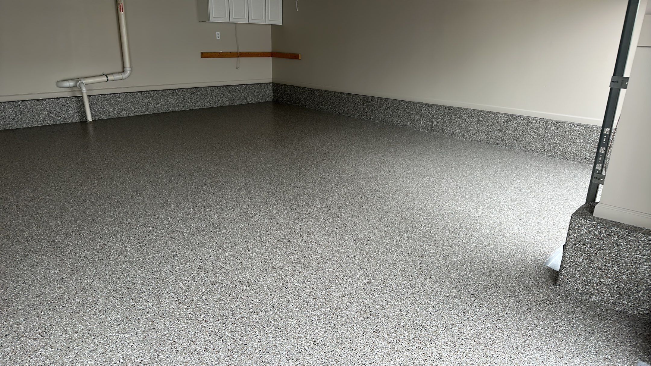 Mike & Carrie's Floor Turned Out Just How They Thought by Banner Garage