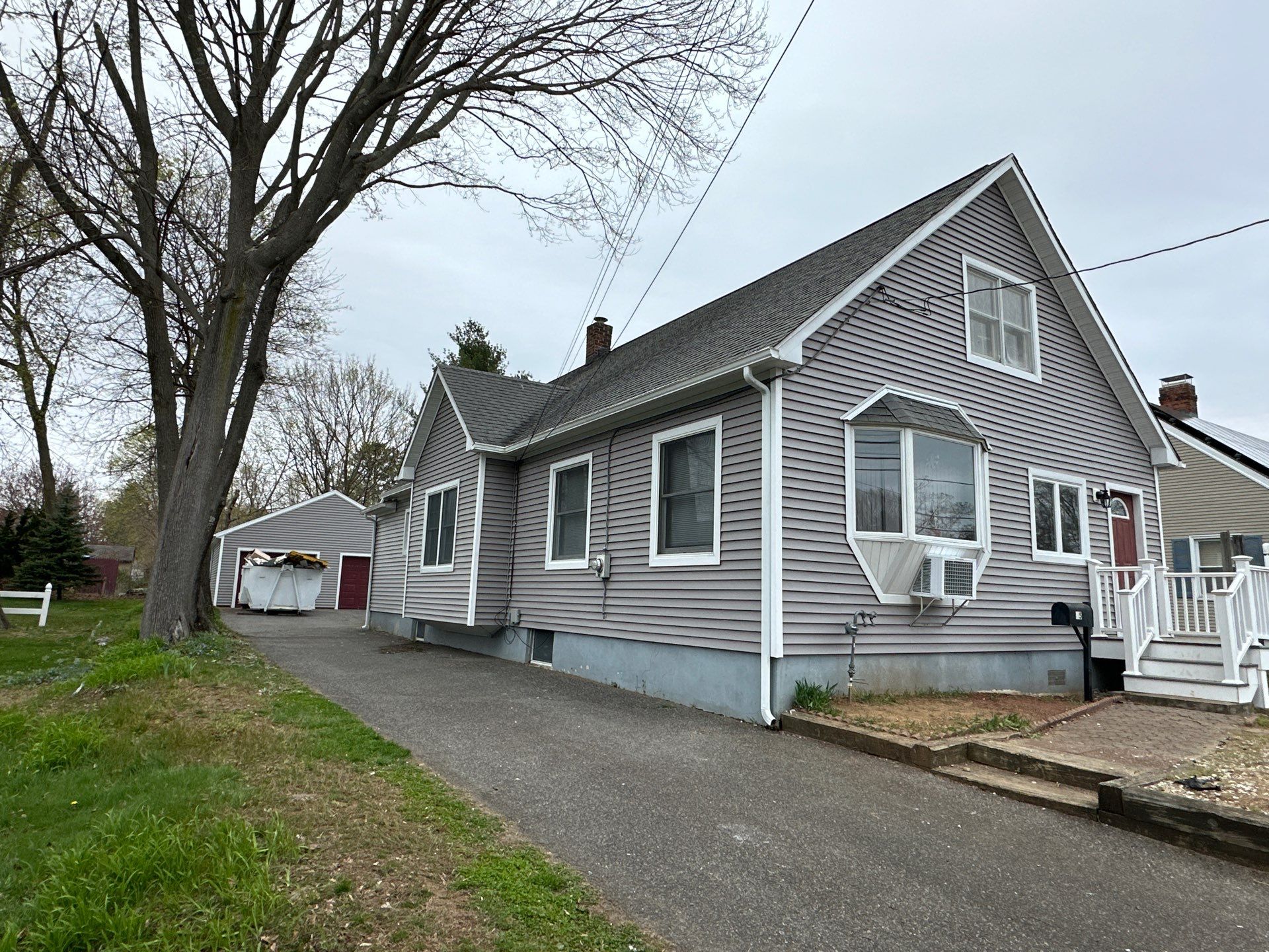 Siding Installation using Certainteed Monogram Granite Gray by A Plus Exterior