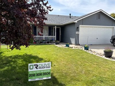 Kuna Residential Roof Replacement Featuring Gray Architectural Shingles