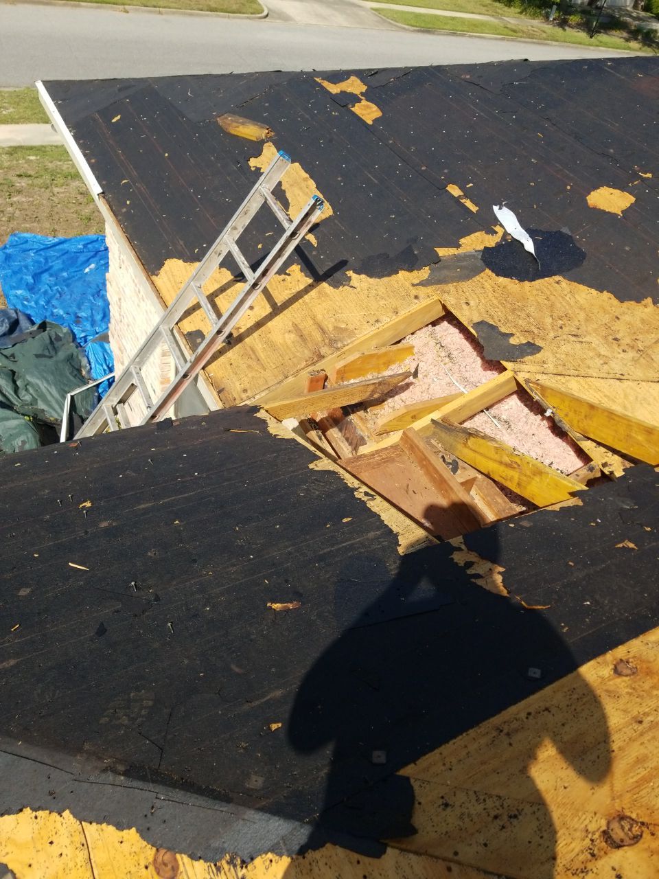 Residential Roofing Installation using Roof Replacement by American Roofing & Construction LLC