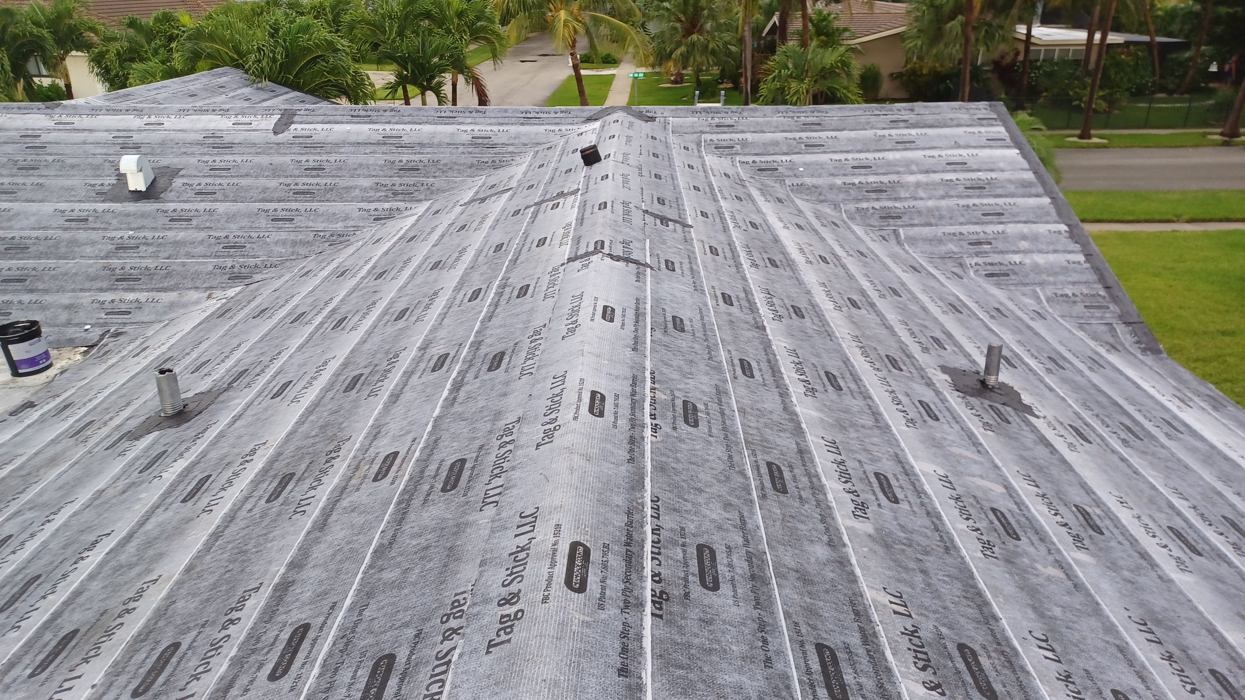Residential Roofing Installation using Eagle Roofing Tile by BLUES BROTHERS ROOFING