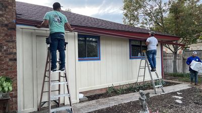 Exterior Painting using GAF Timberline HDZ - Georgetown TX