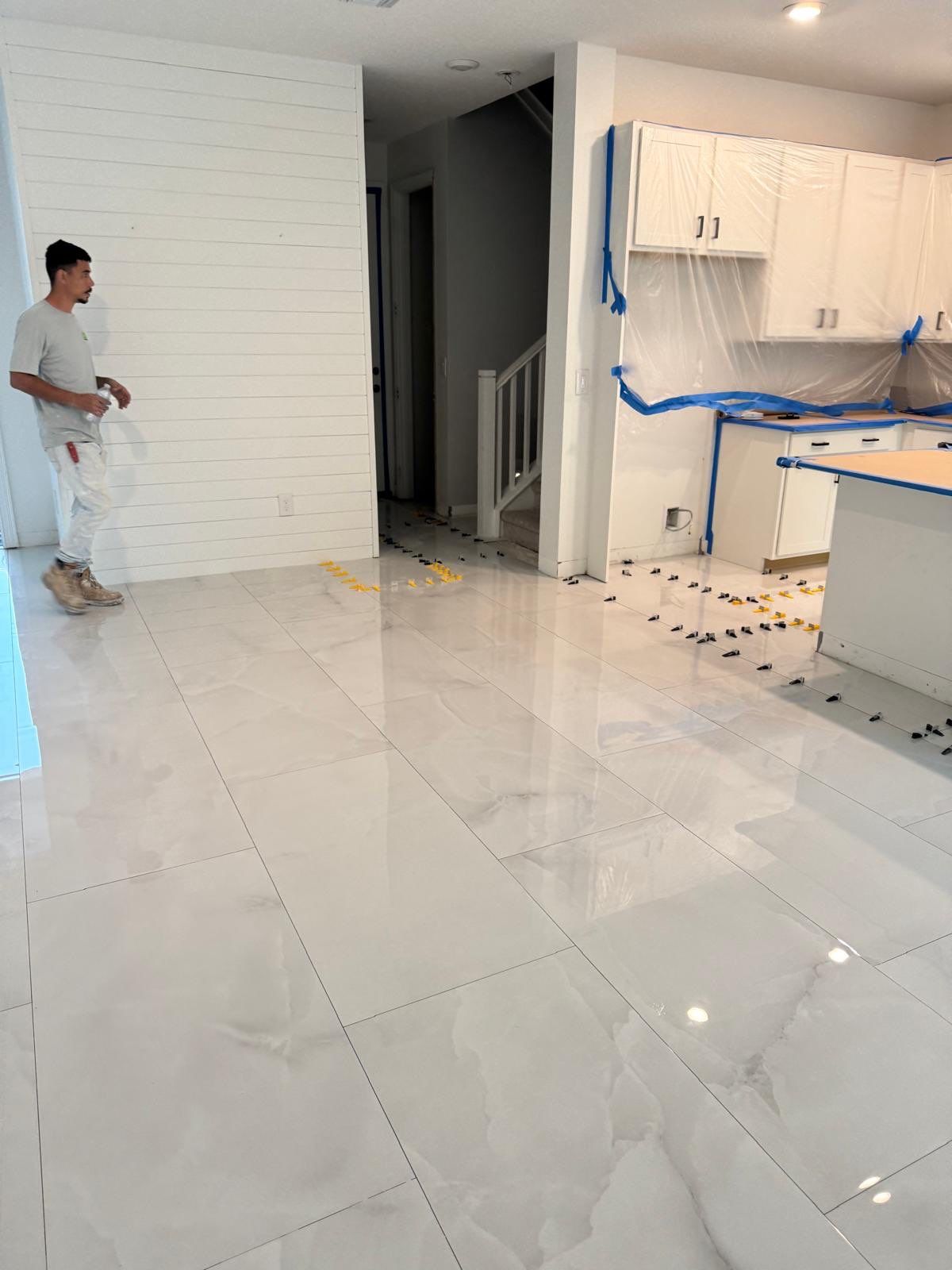 Floors and Baseboards - Wellington by Hevi Tile