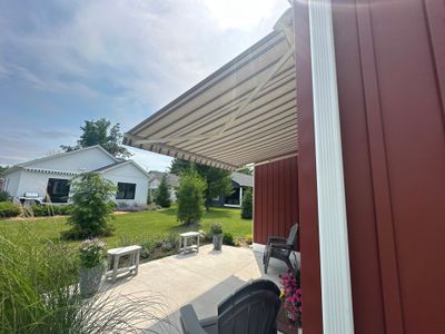 Sunesta Retractable Awning Installation for Charlevoix Patio