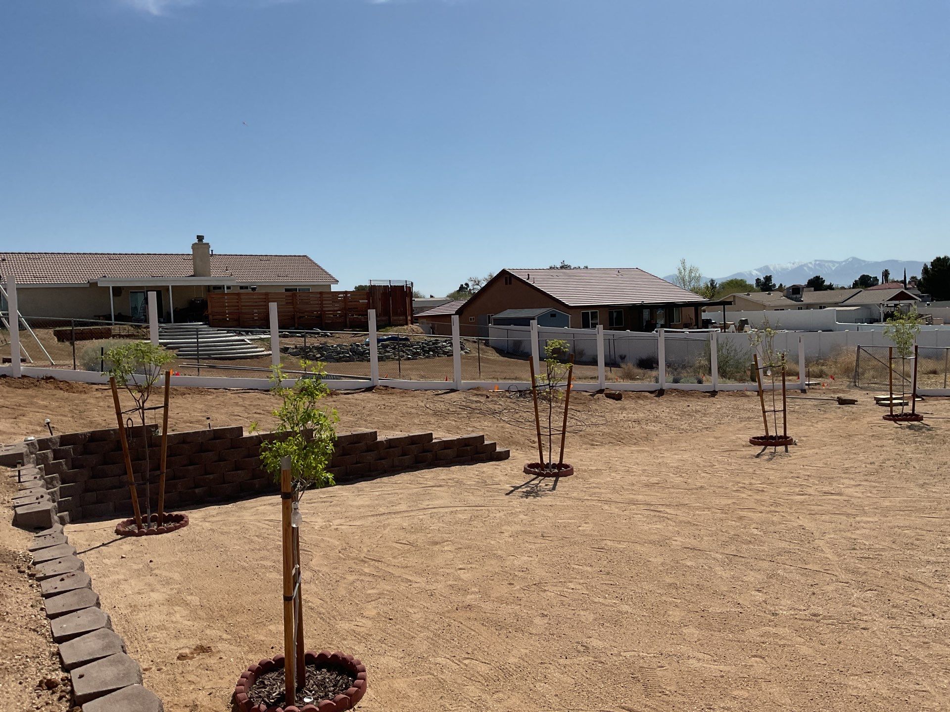 Fence Installation using Vinyl by Fence Guys Inc. 