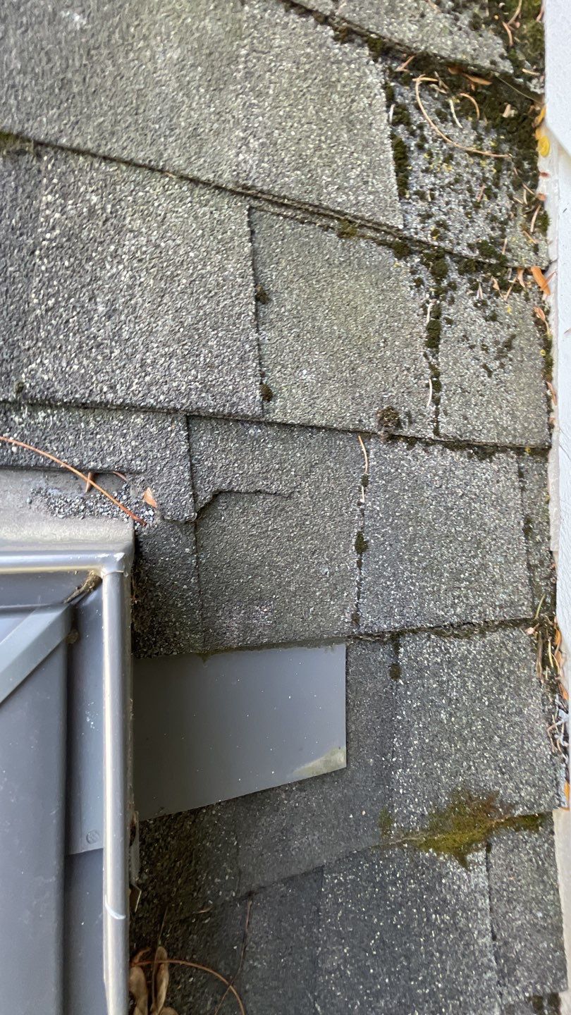 Step flashing repair. by Pro Home Services Inc