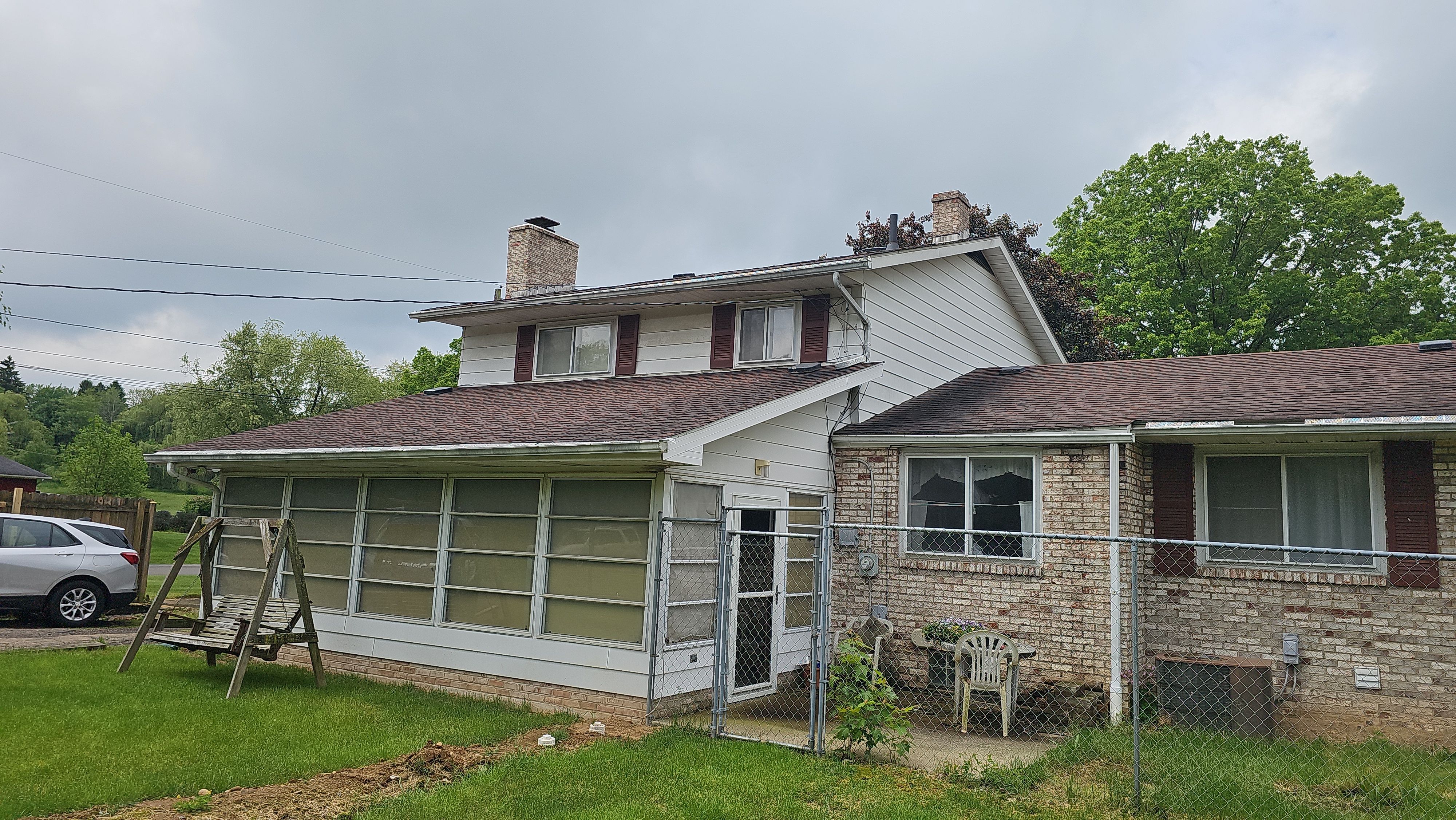 Atlas Pinnacle, Color, Burnt Hickory, Drip Edge, Color, Royal Brown by Eagle Eye Roofing