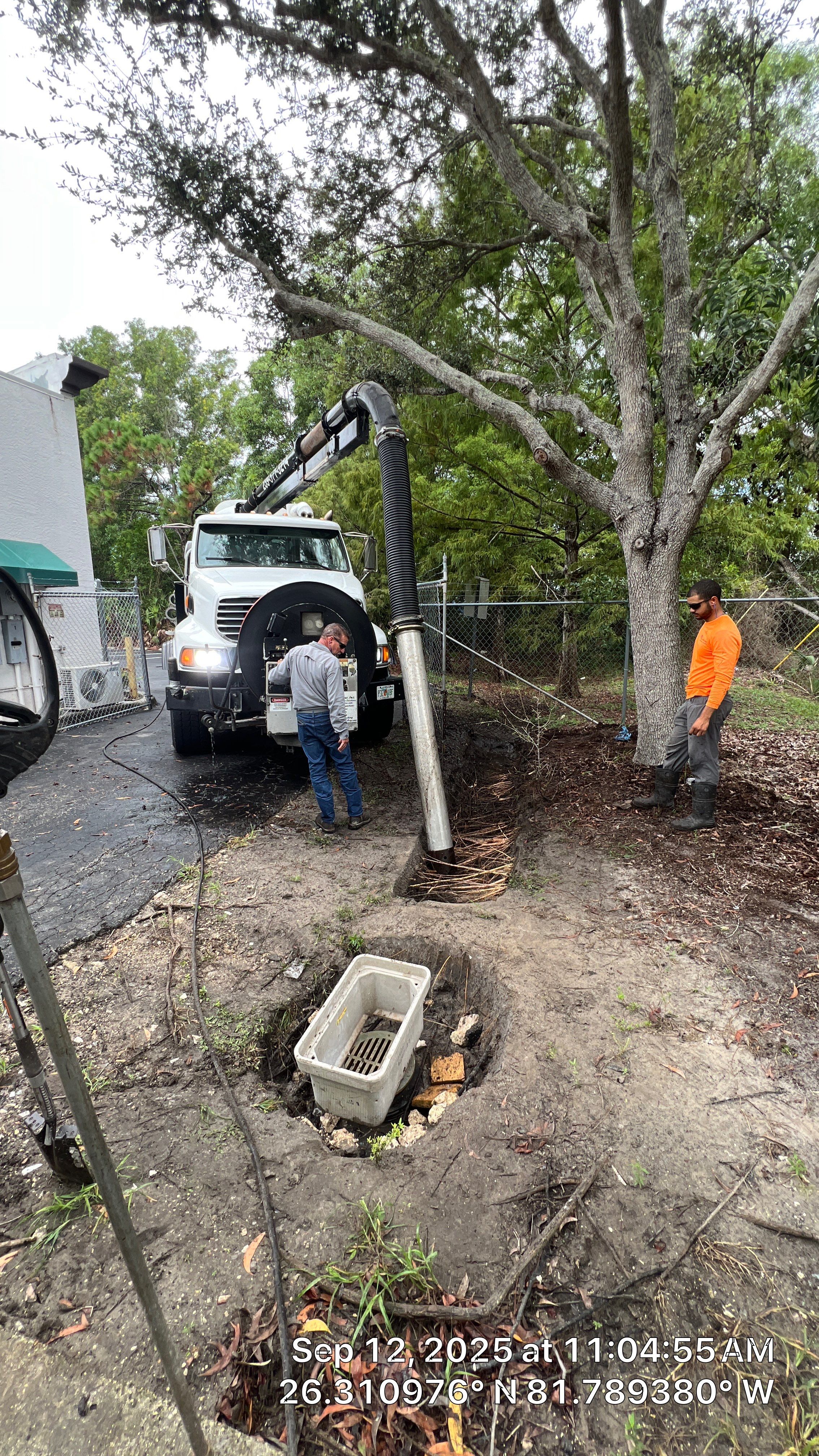 Rail Head Blvd Commercial Complex Stormwater Maintenance by Don Mar, Inc. Storm Water Solutions
