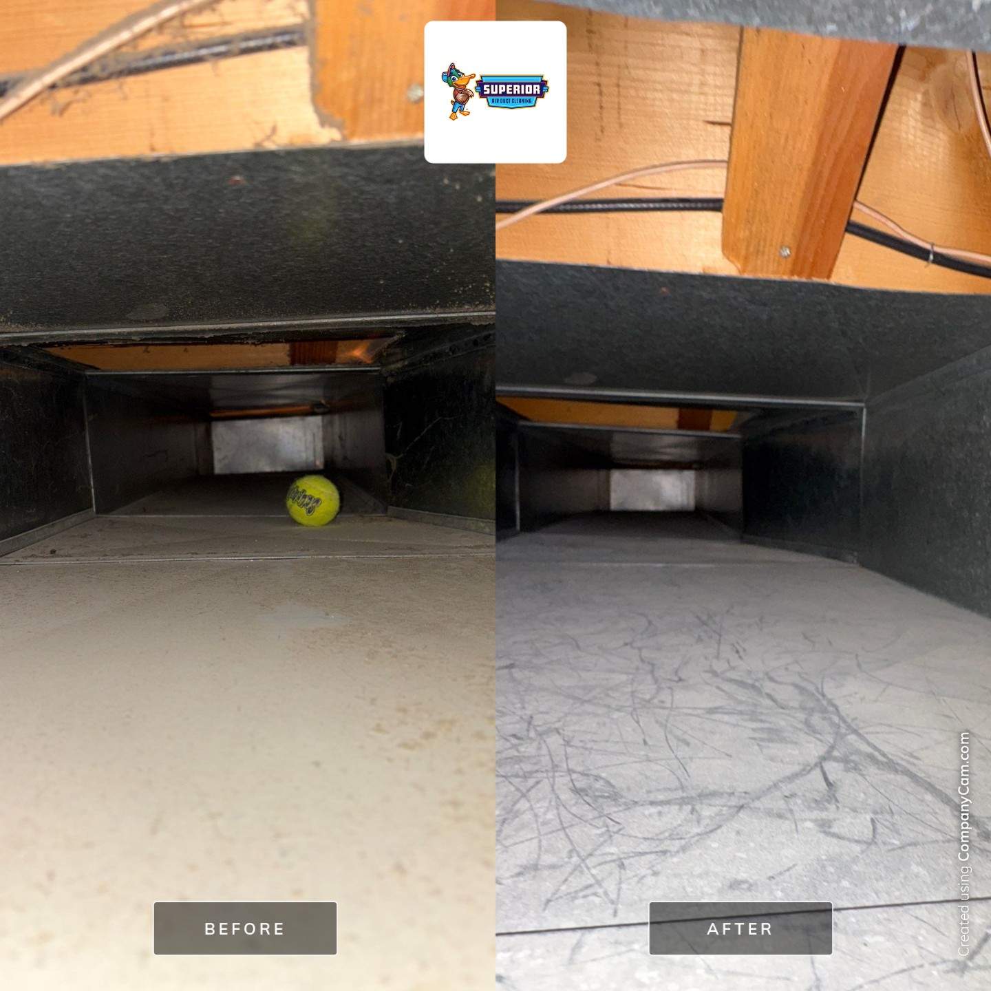 Air Duct Cleaning With a Vacuum Truck in New Castle, PA by Superior Air Duct Cleaning
