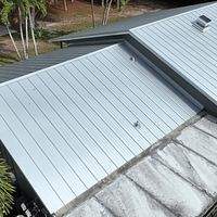 24ga 1" Nail-Strip Mill Finish by Total Roofing System The Metal Roof Experts