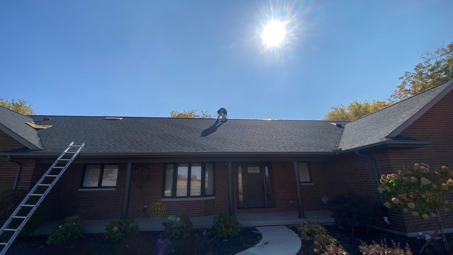 Residential Roofing Installation using GAF Timberline HDZ Appalachian Sky by Nitro Roofing and Construction