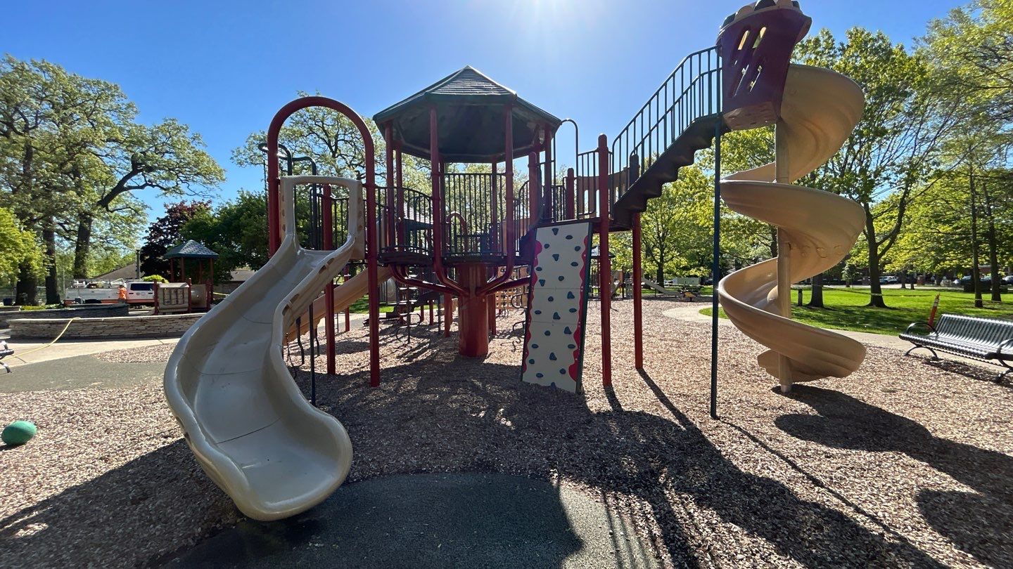 Playground cleaning by Northern Power Washing LLC.