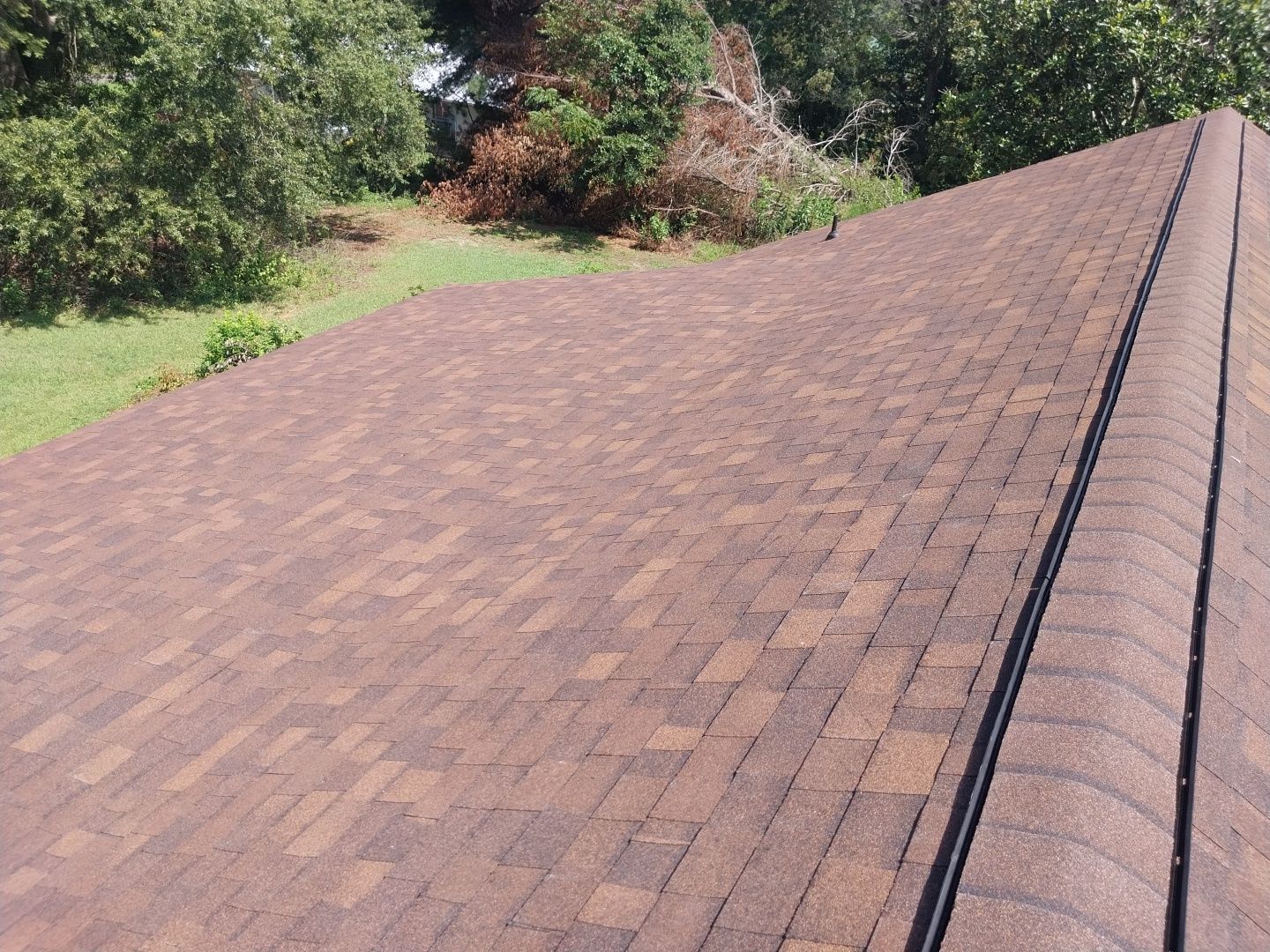Syler roofing job by BROCK BUILDERS 
