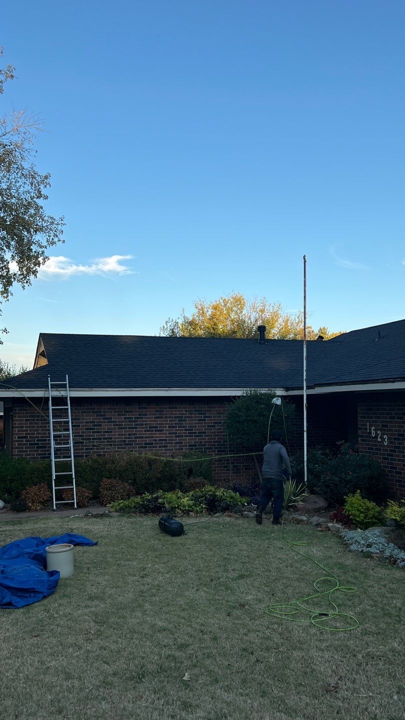 Residential Roofing Installation using GAF Natural Shadow  by A & H Roofing and Contracting