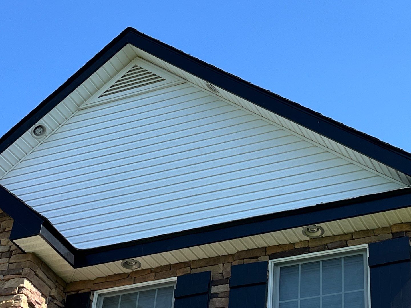 Roof Damage using Certainteed Lifetime Roofing System- Moire Black Landmark Pro shingkes with shadow ridge caps. by BulletpROOF Exteriors